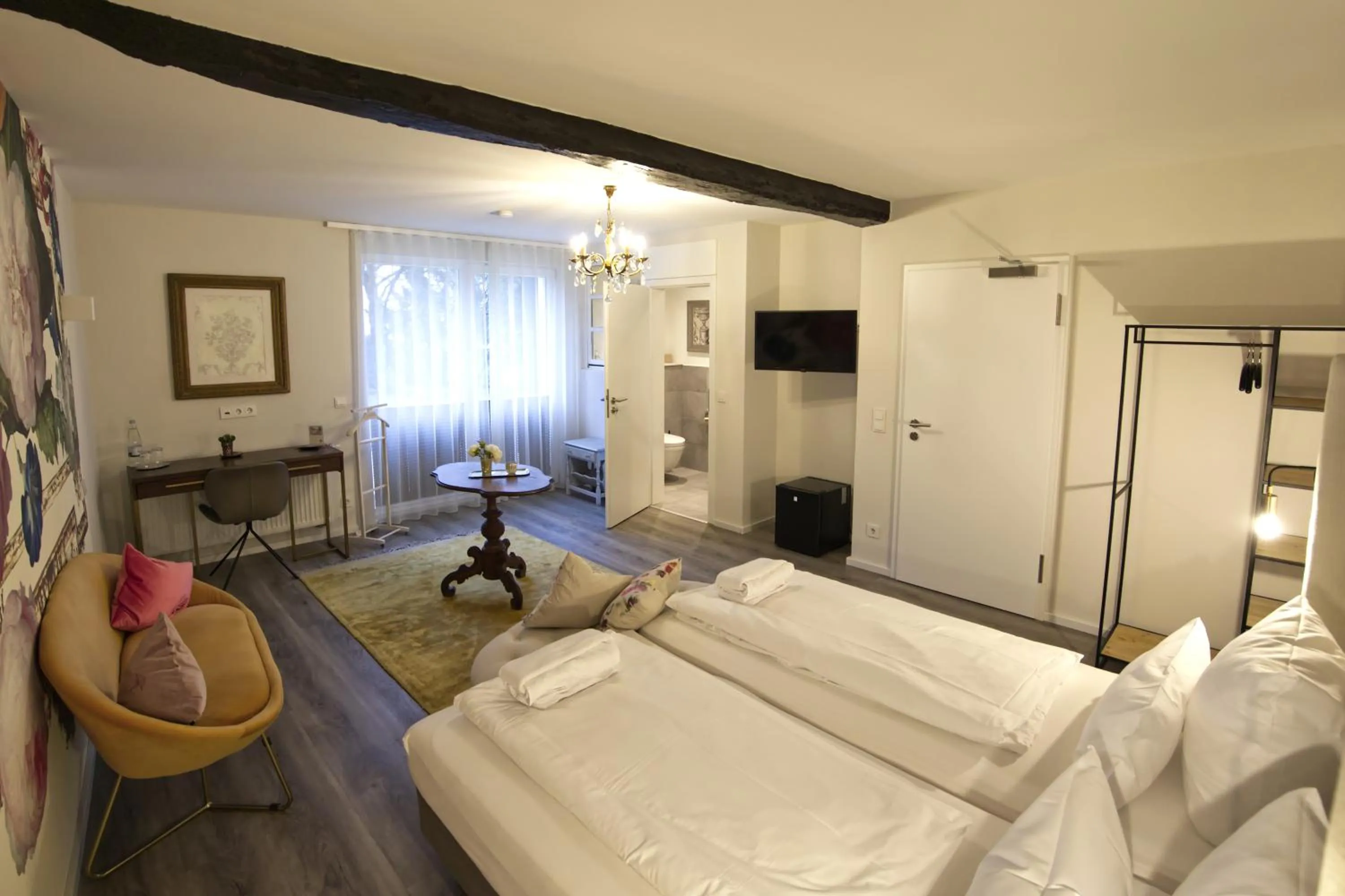 Bed in Villa Delange