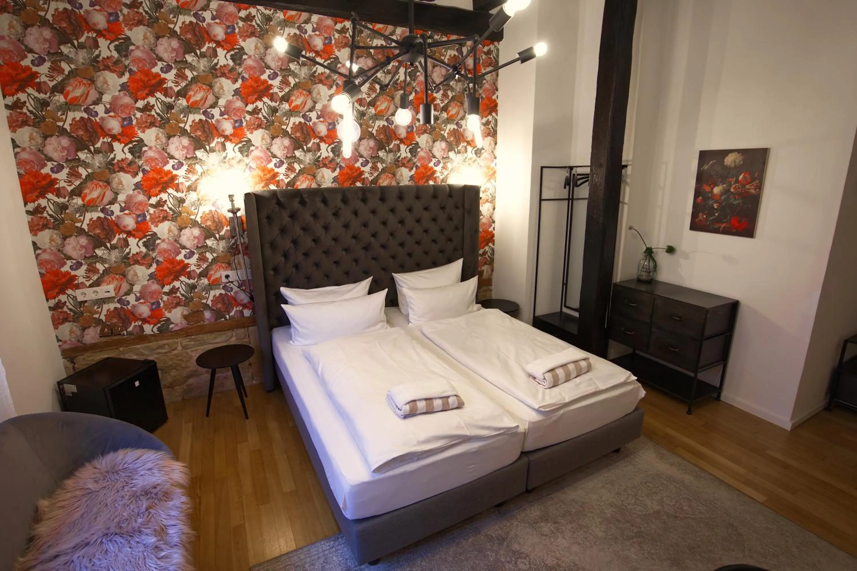 Bed in Villa Delange