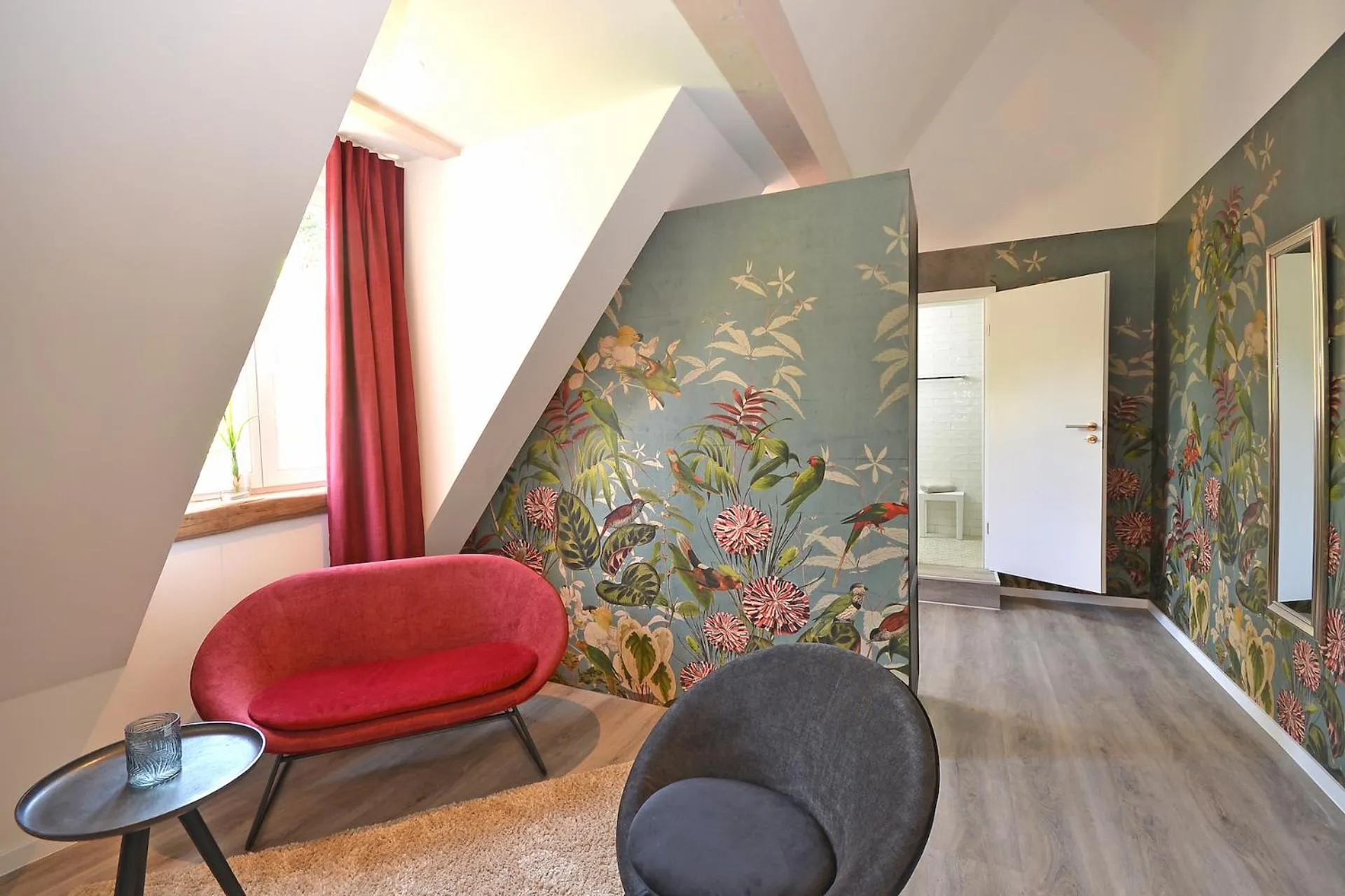 Seating area in Villa Delange