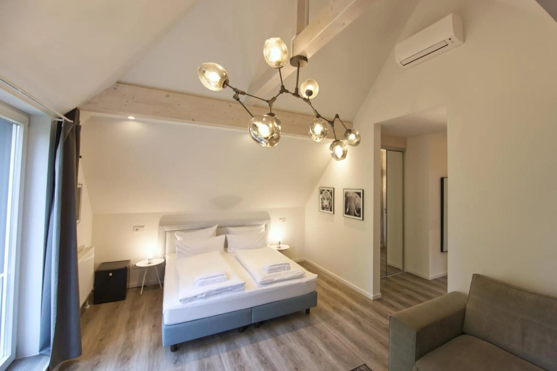 Bed in Villa Delange