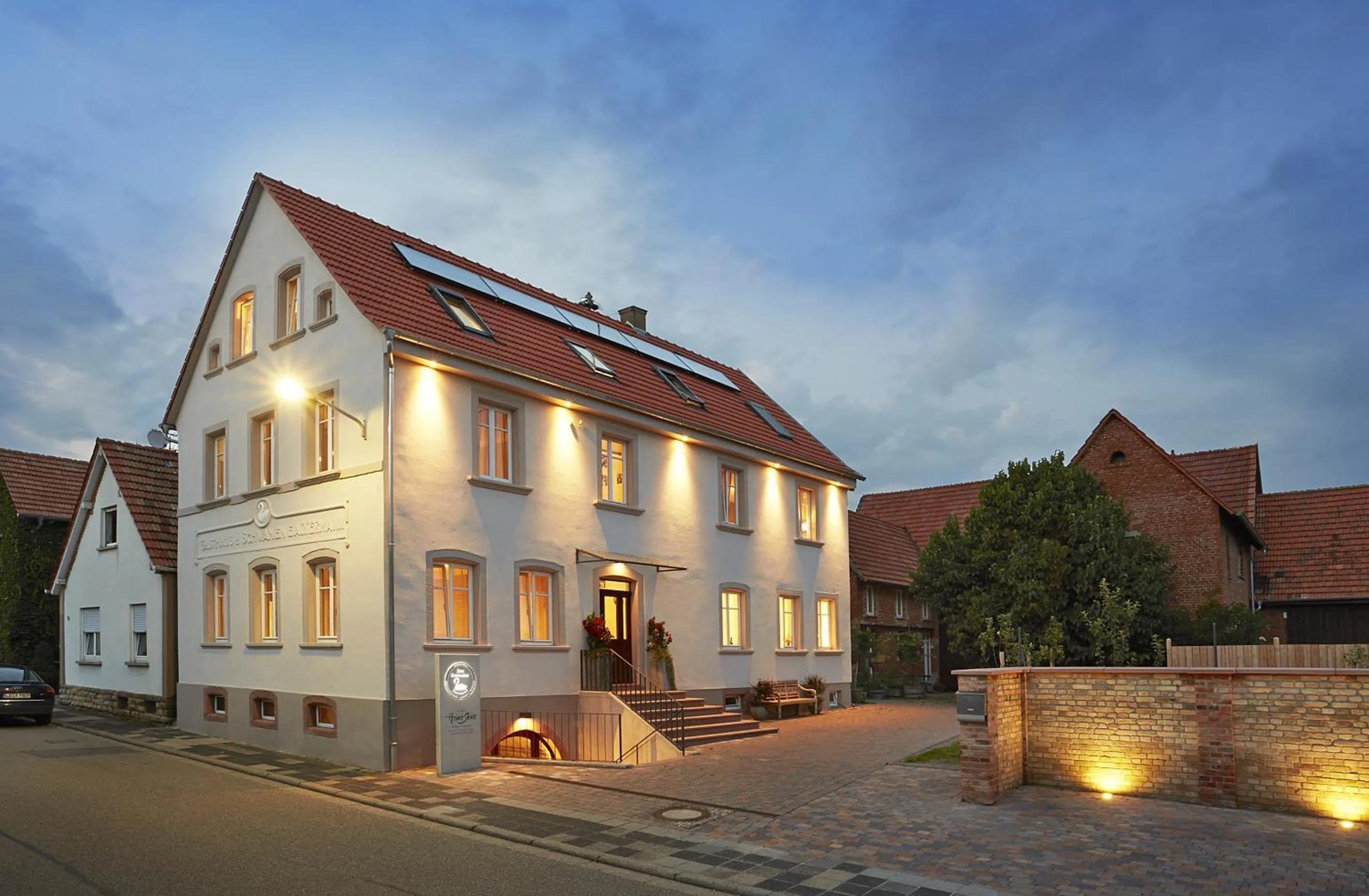 Facade/entrance in Villa Delange