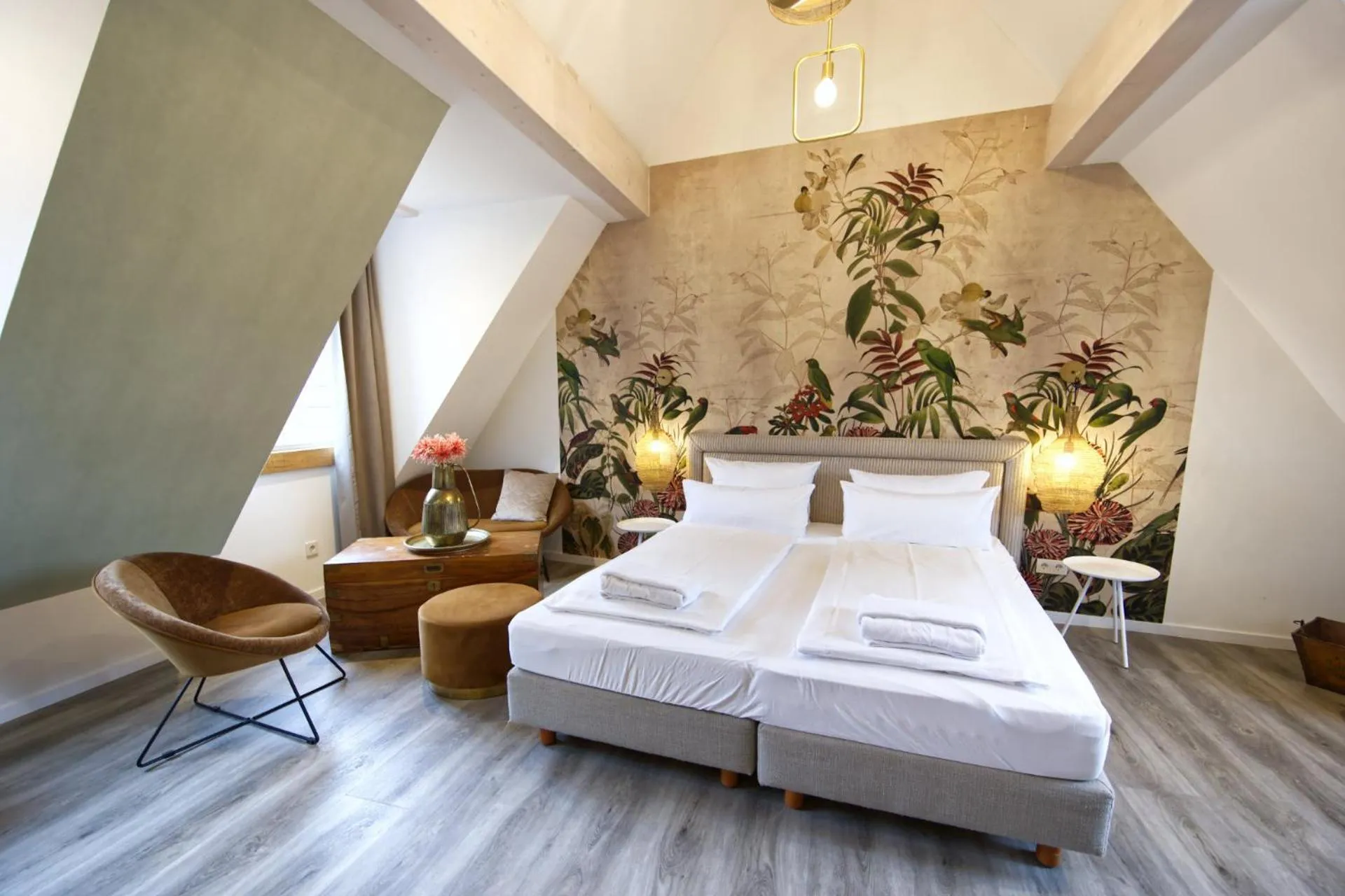 Bed in Villa Delange