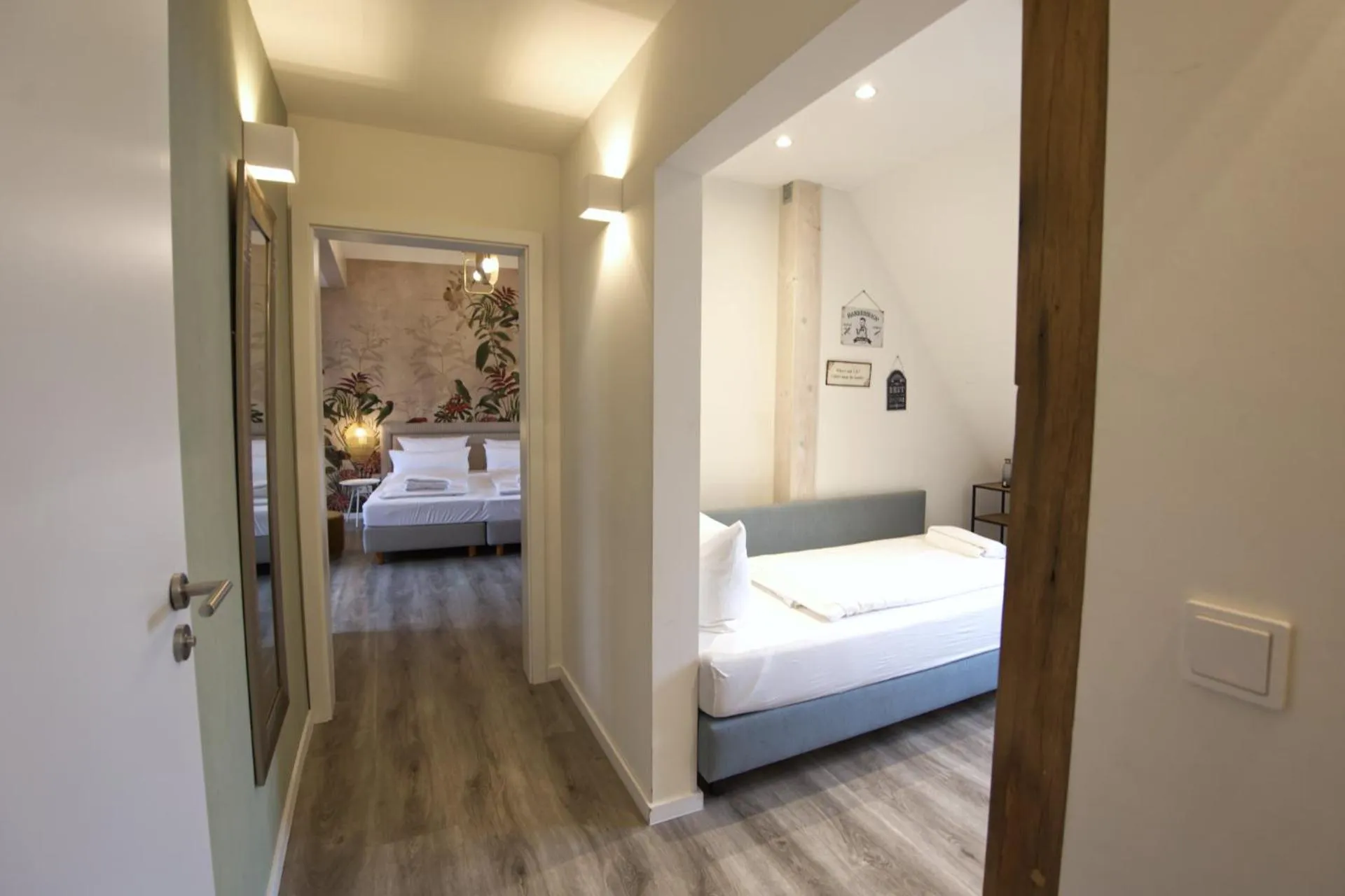 Bed in Villa Delange