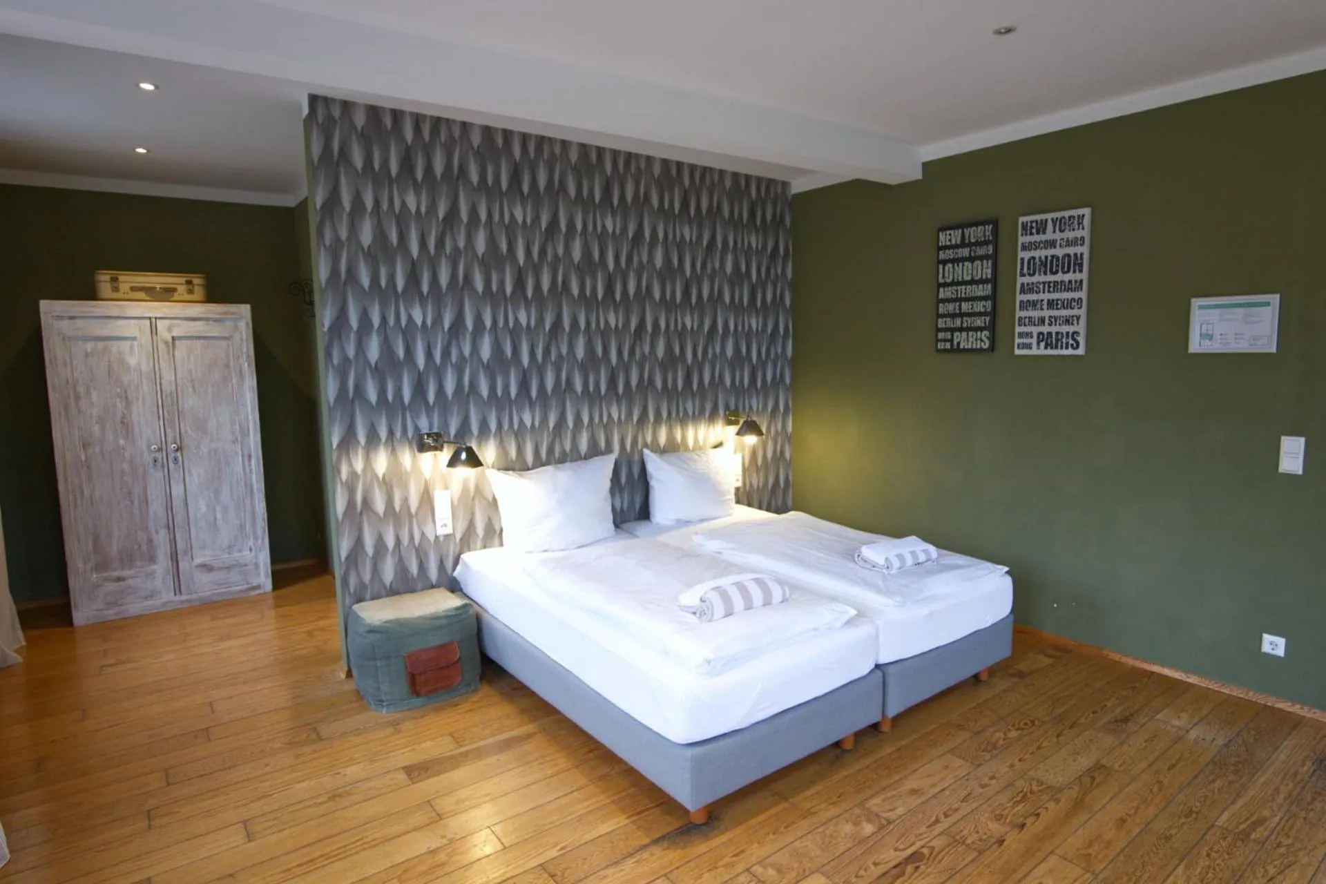 Bed in Villa Delange