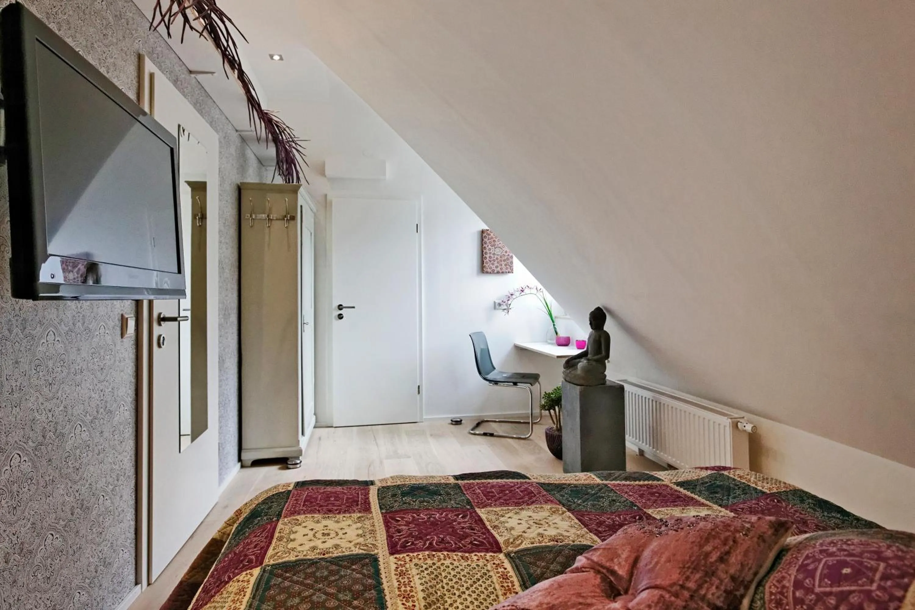 Bed in Villa Delange