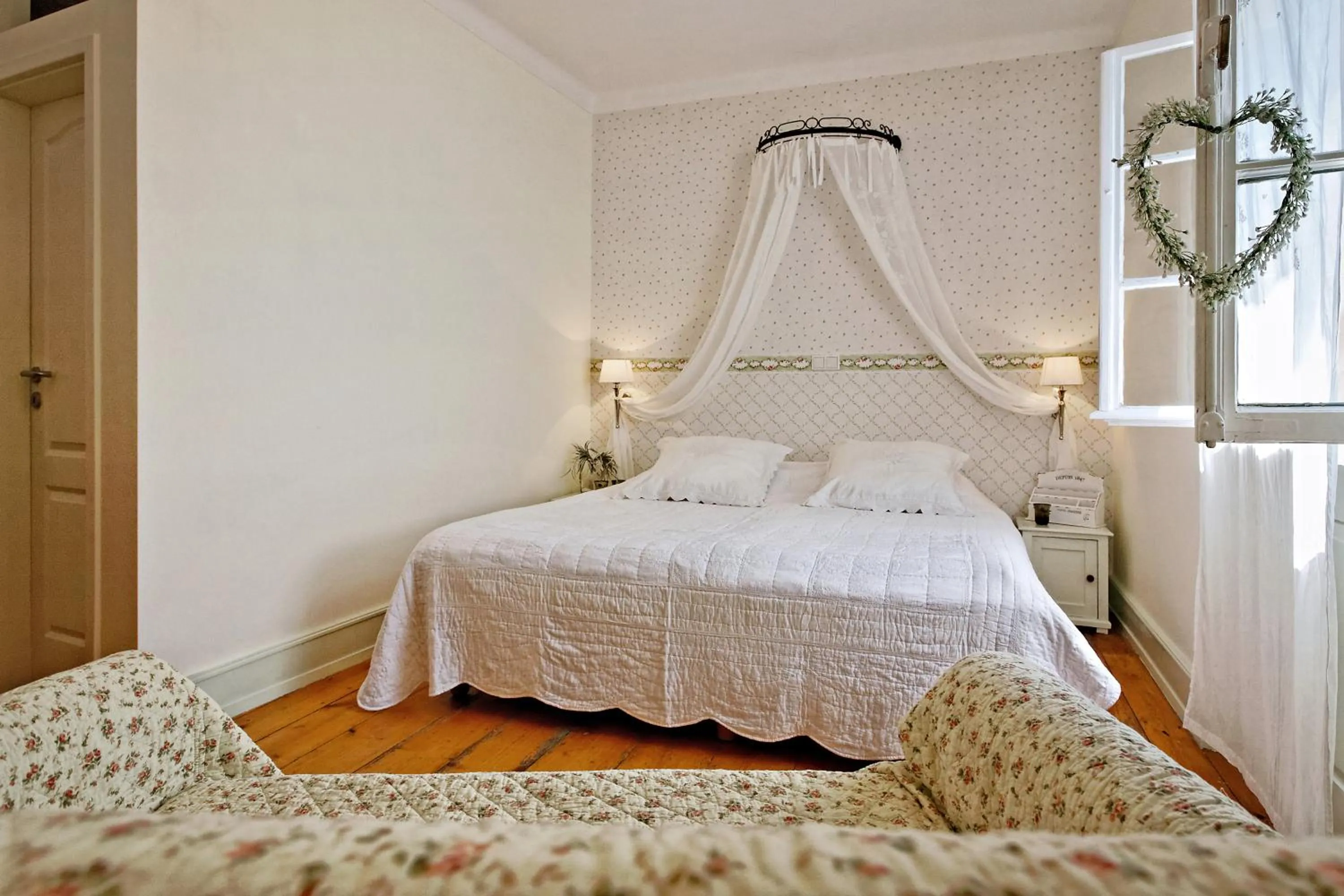 Bed in Villa Delange