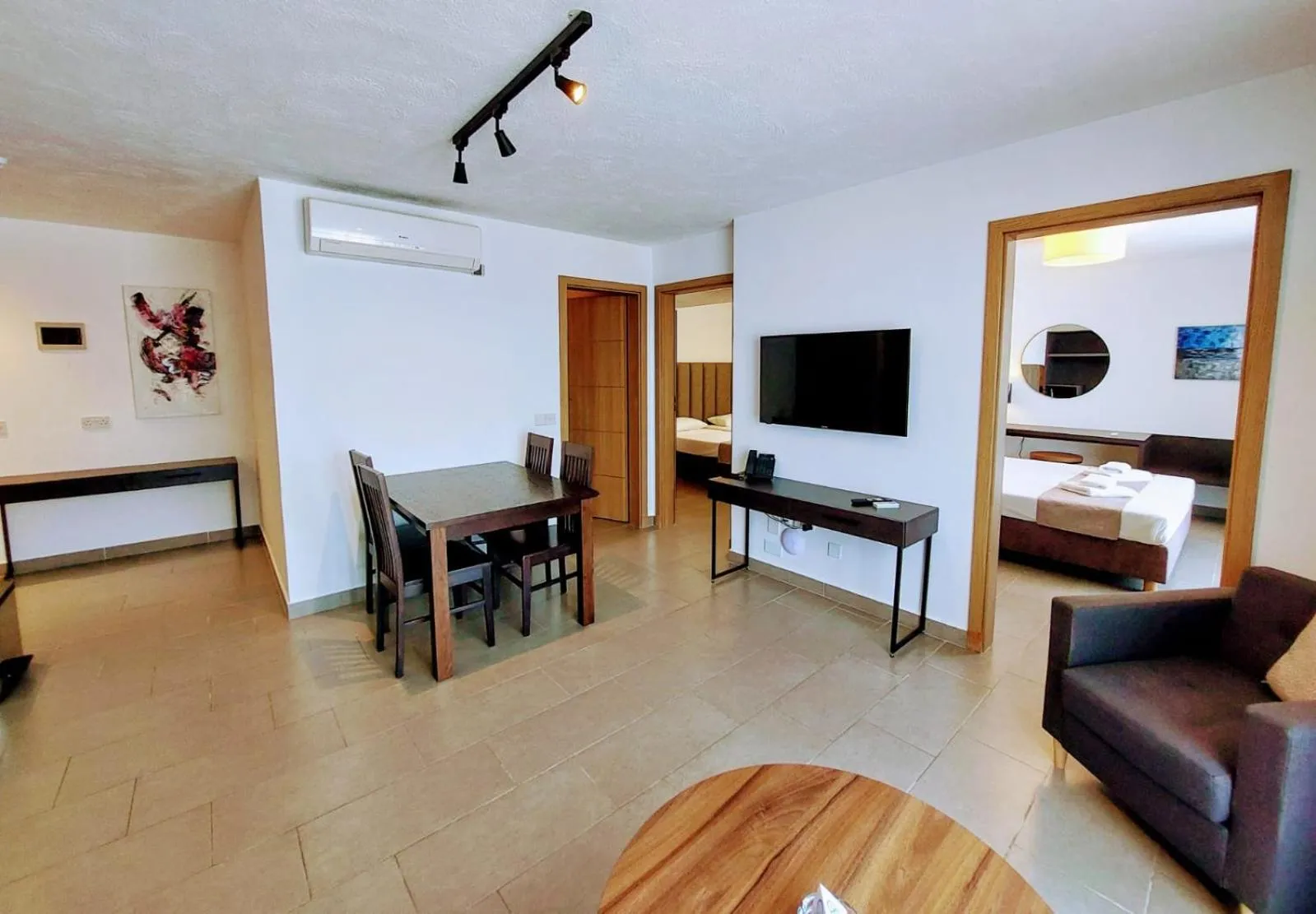 Dining area in Luna Holiday Complex