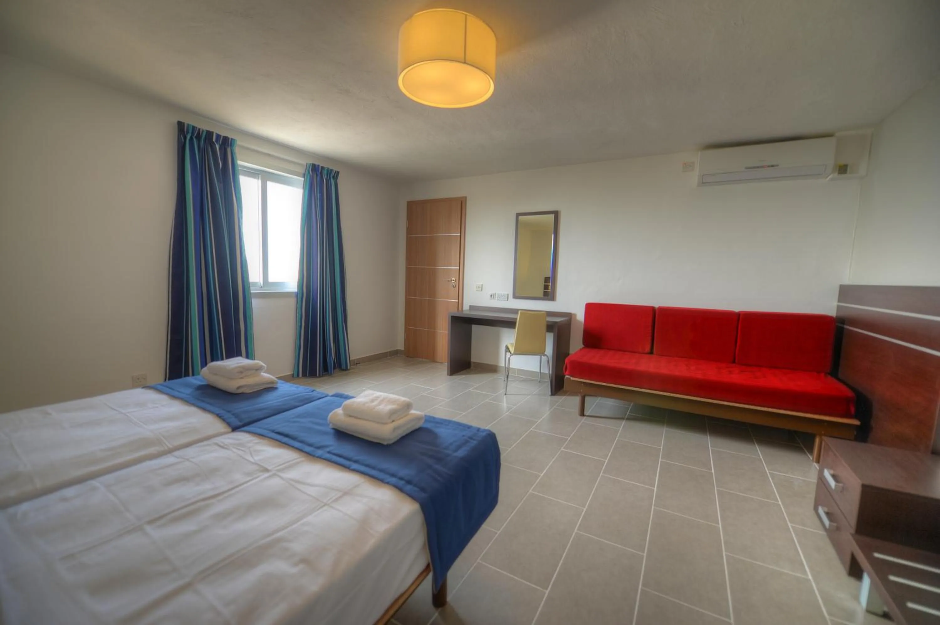 Bedroom, Bed in Luna Holiday Complex