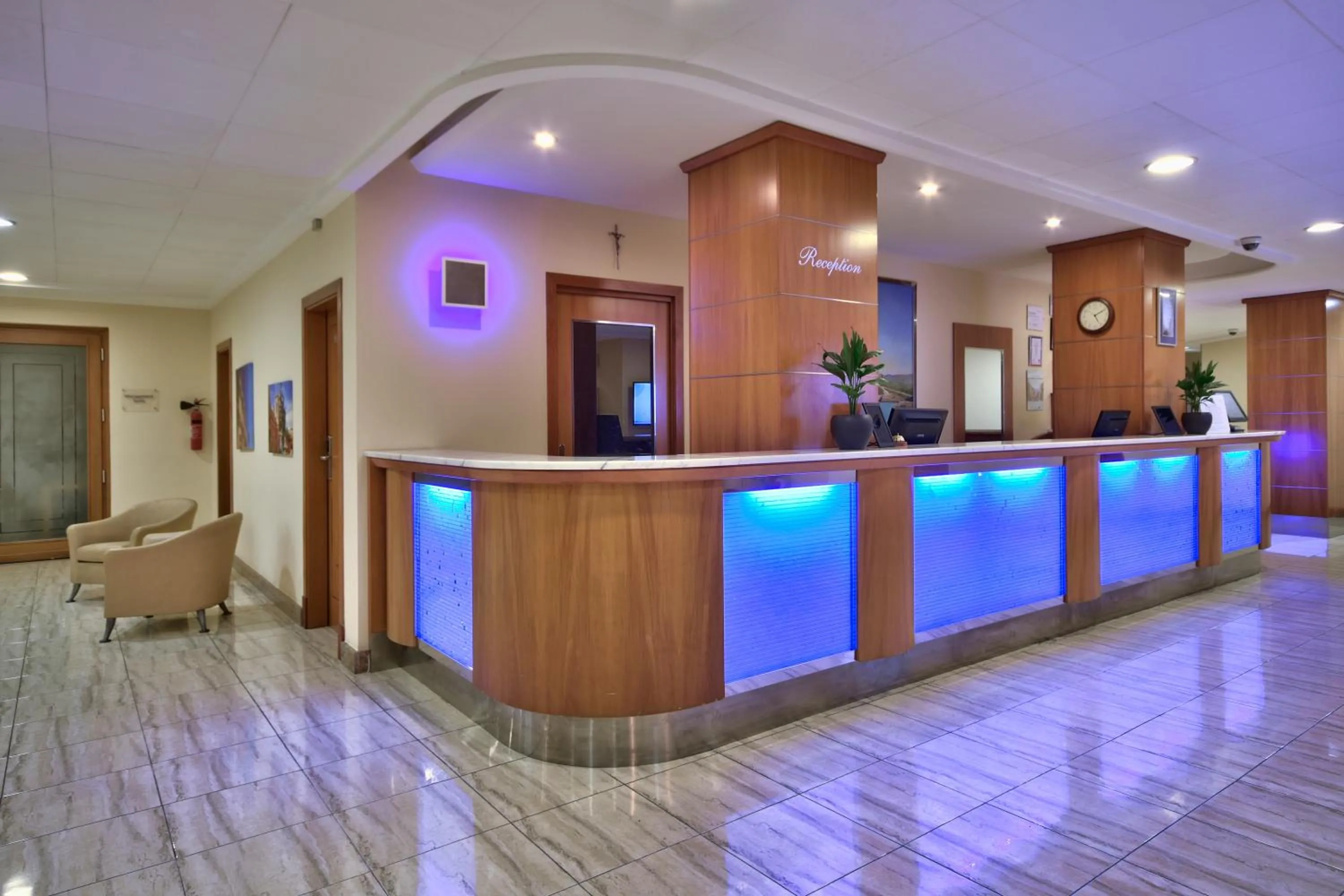 Lobby or reception in Luna Holiday Complex