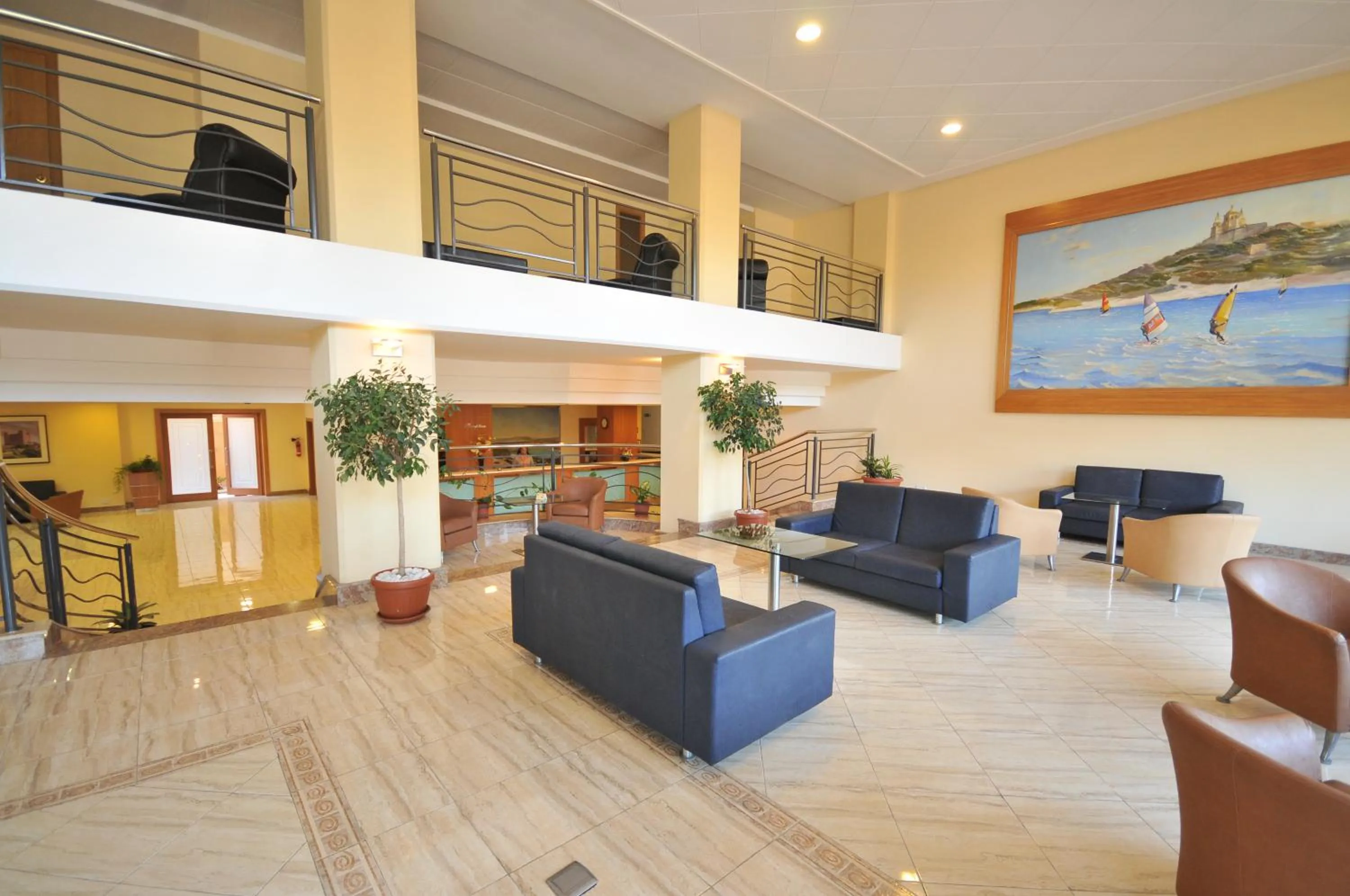 Lobby or reception in Luna Holiday Complex