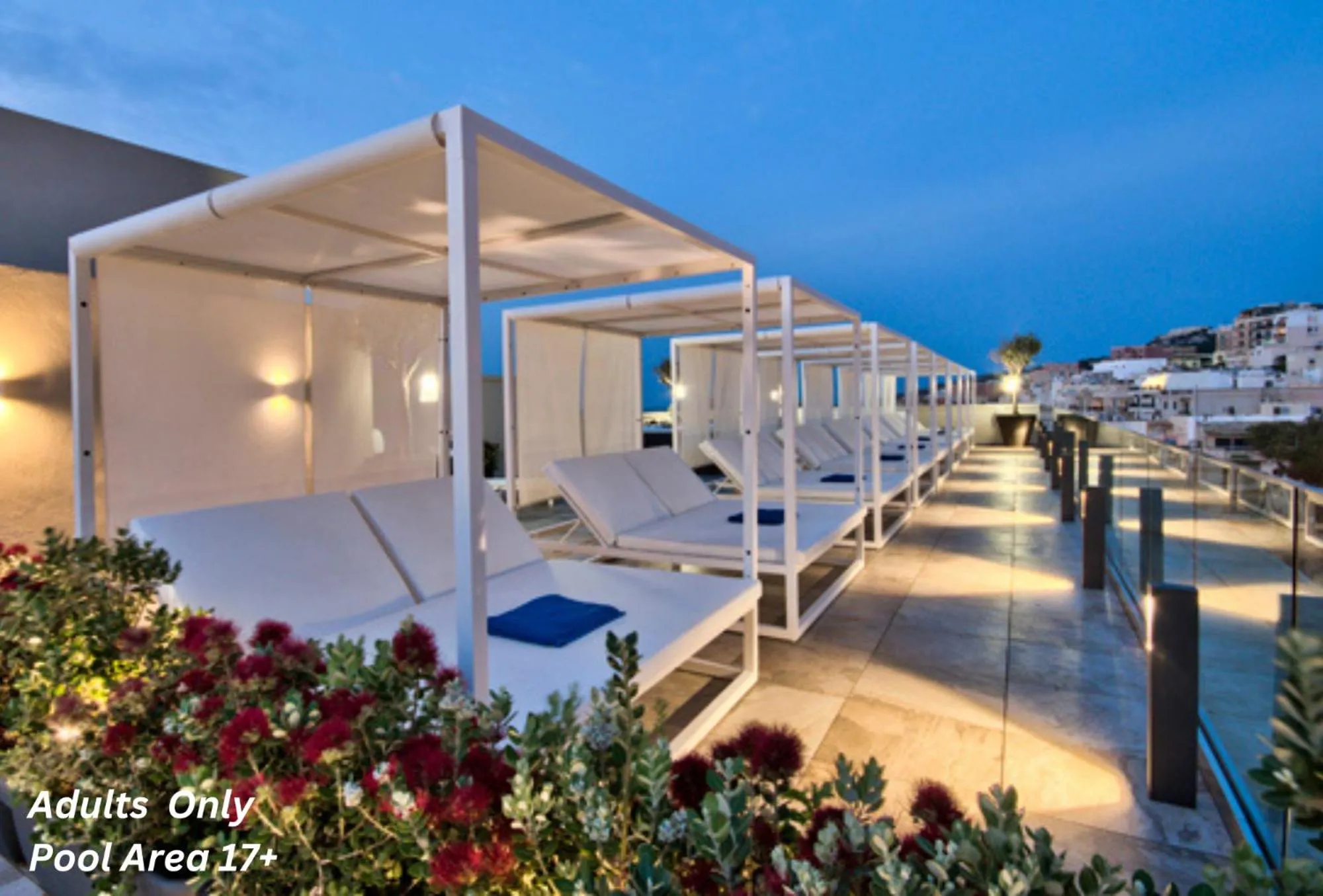 Pool view in Luna Holiday Complex