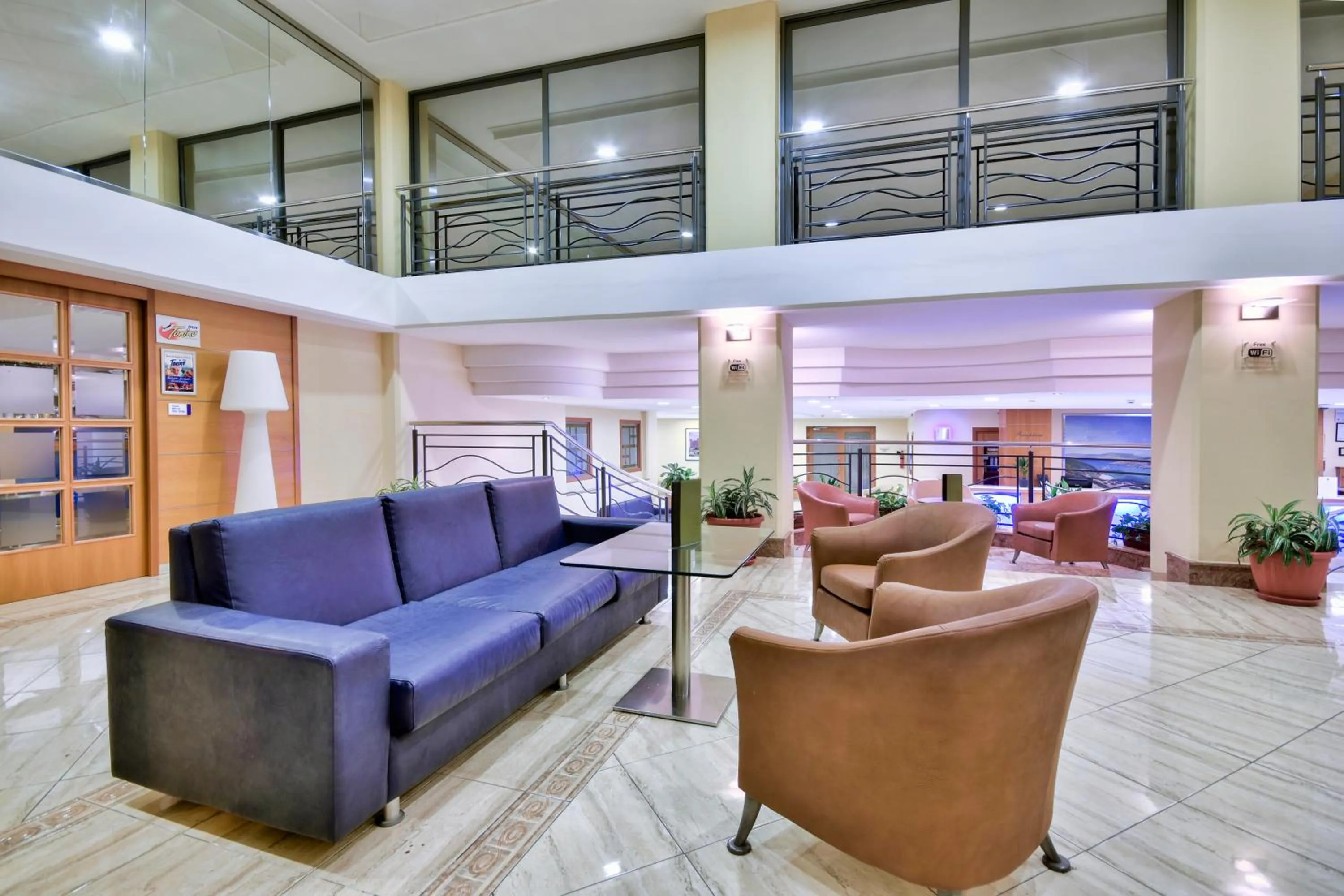 Lobby or reception in Luna Holiday Complex