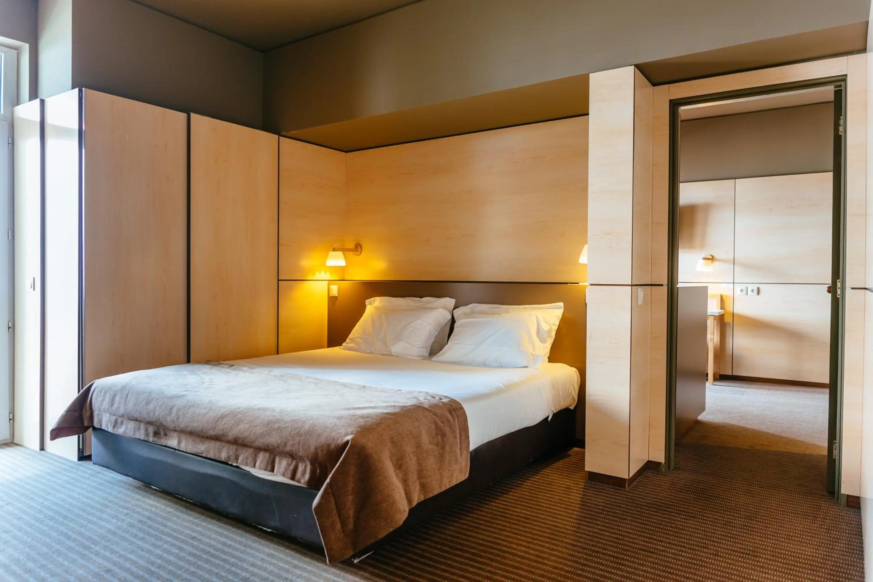 Bed in Axis Vermar Conference & Beach Hotel