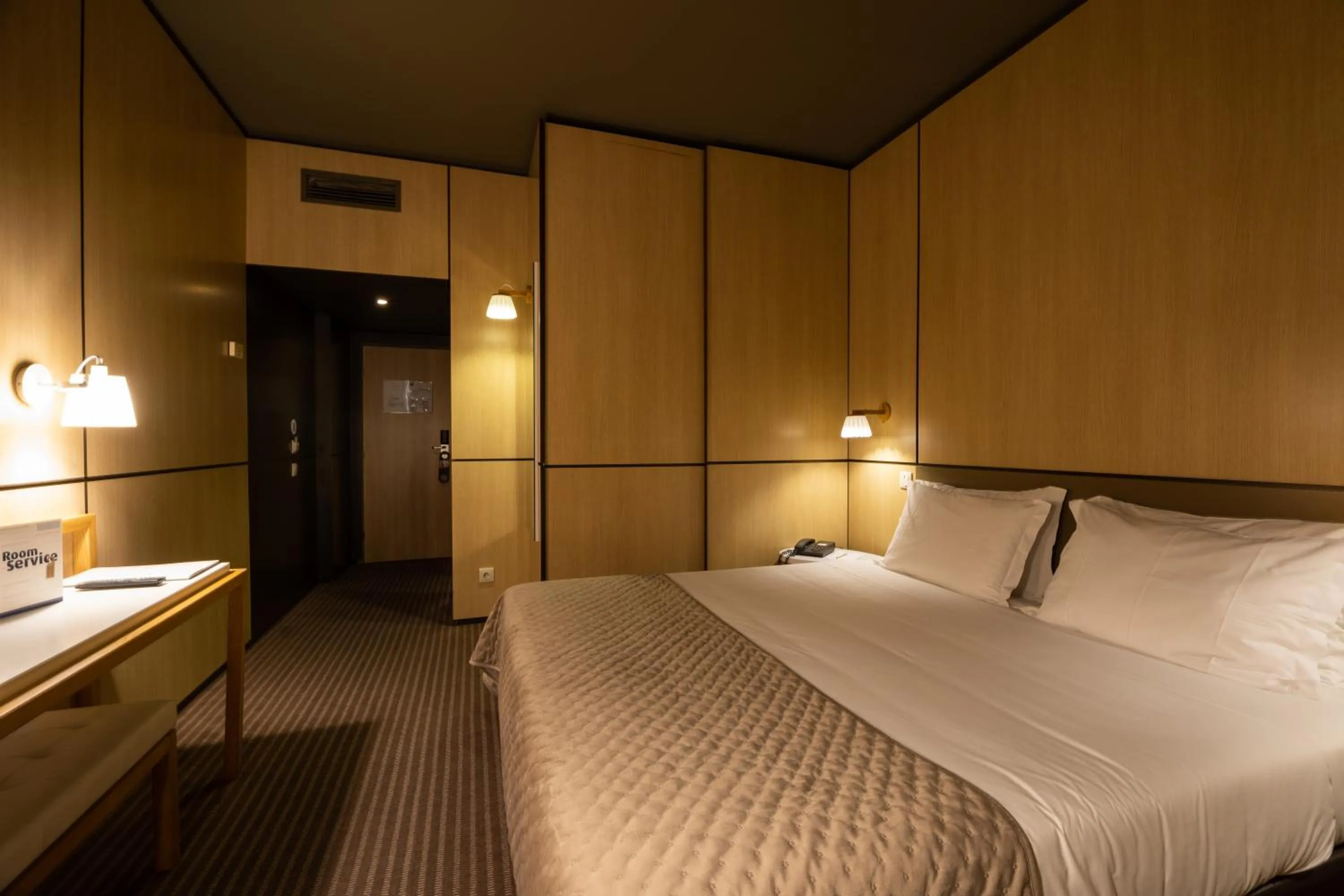 View (from property/room), Bed in Axis Vermar Conference & Beach Hotel