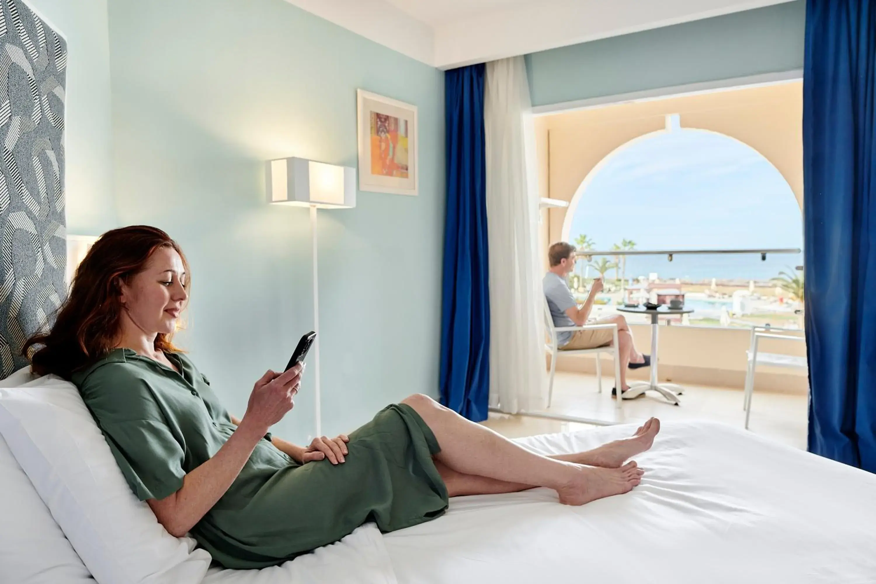 Bed in Iberostar Selection Diar El Andalous Bed in Iberostar Selection Diar El Andalous
