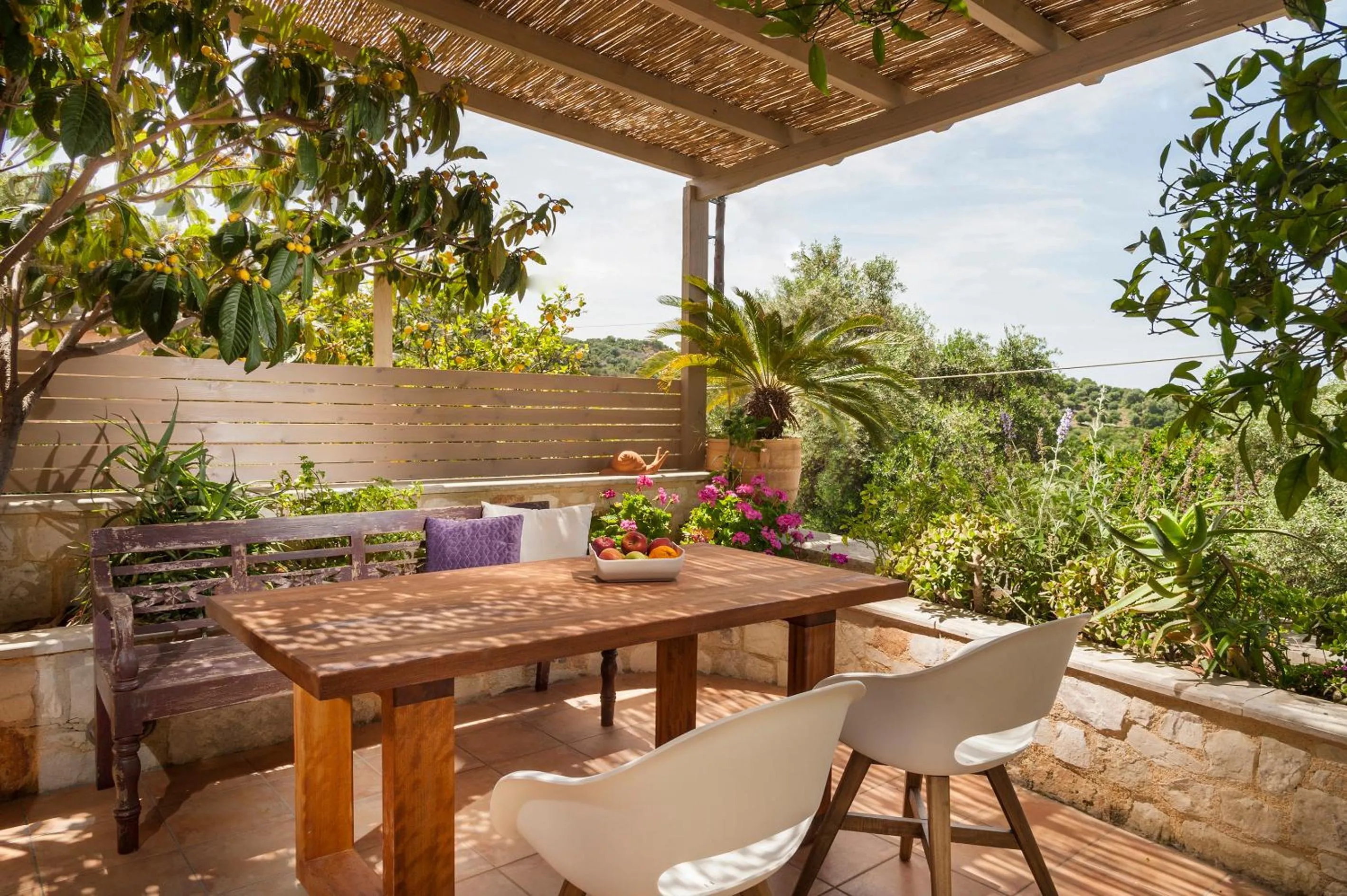 Balcony/Terrace in My Villa Dafni