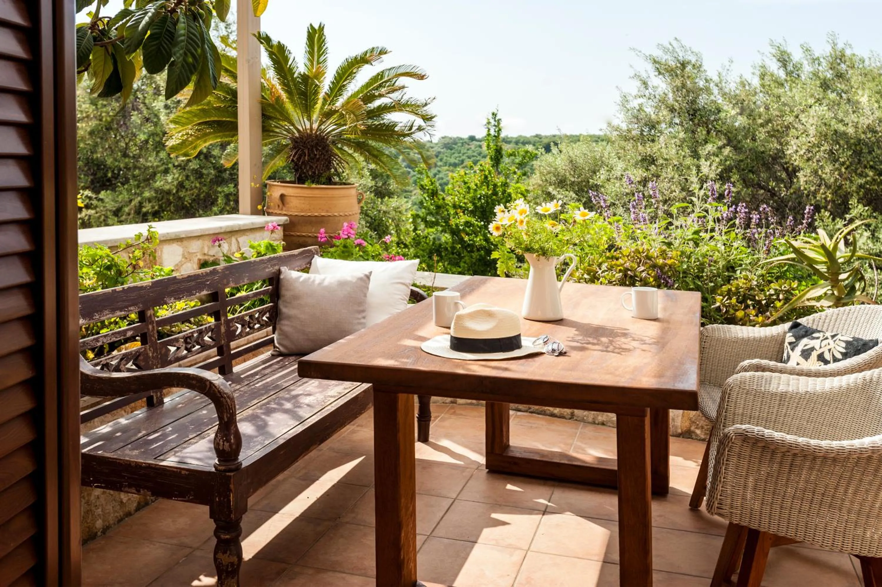 Balcony/Terrace in My Villa Dafni
