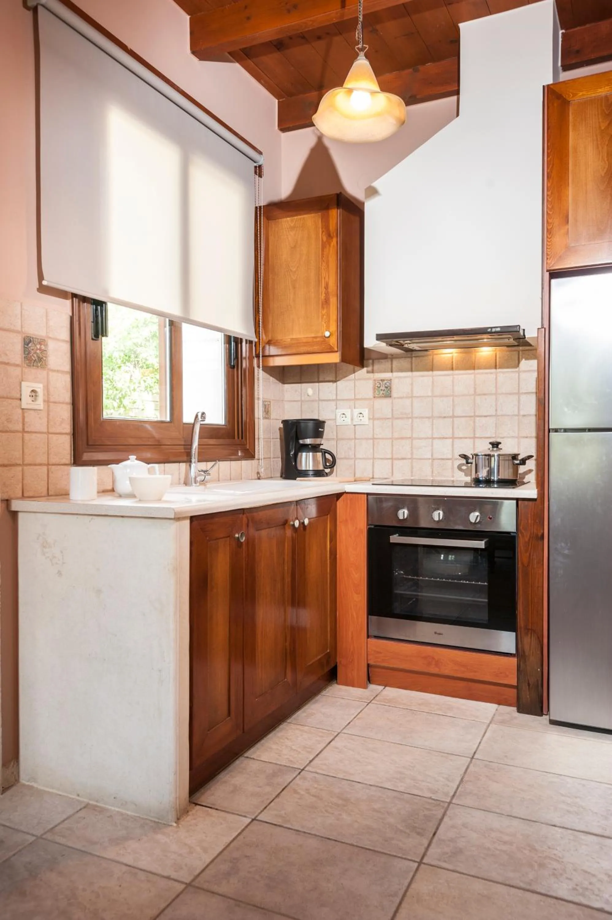 Kitchen or kitchenette in My Villa Dafni