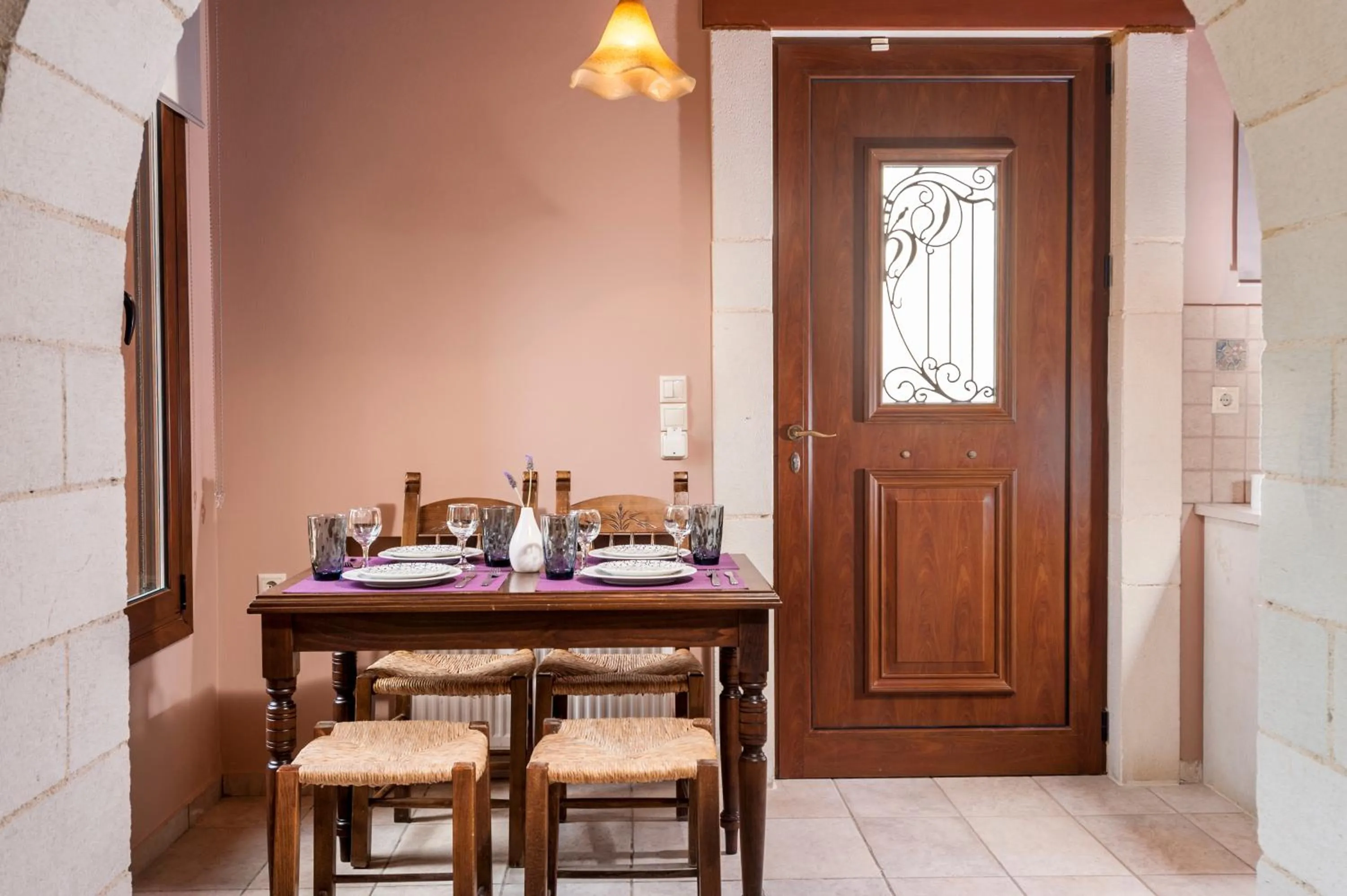 Dining area in My Villa Dafni