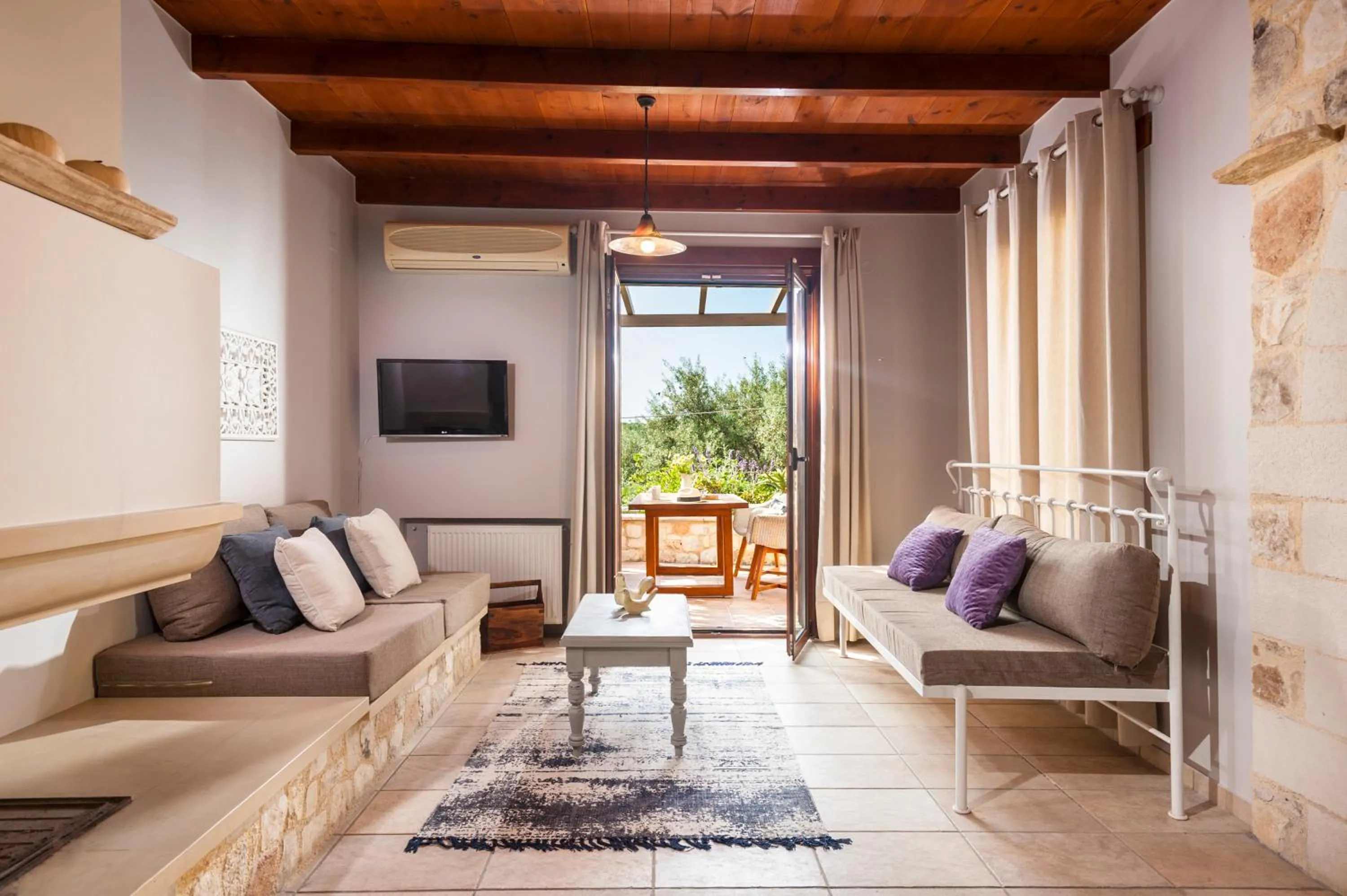 Living room in My Villa Dafni