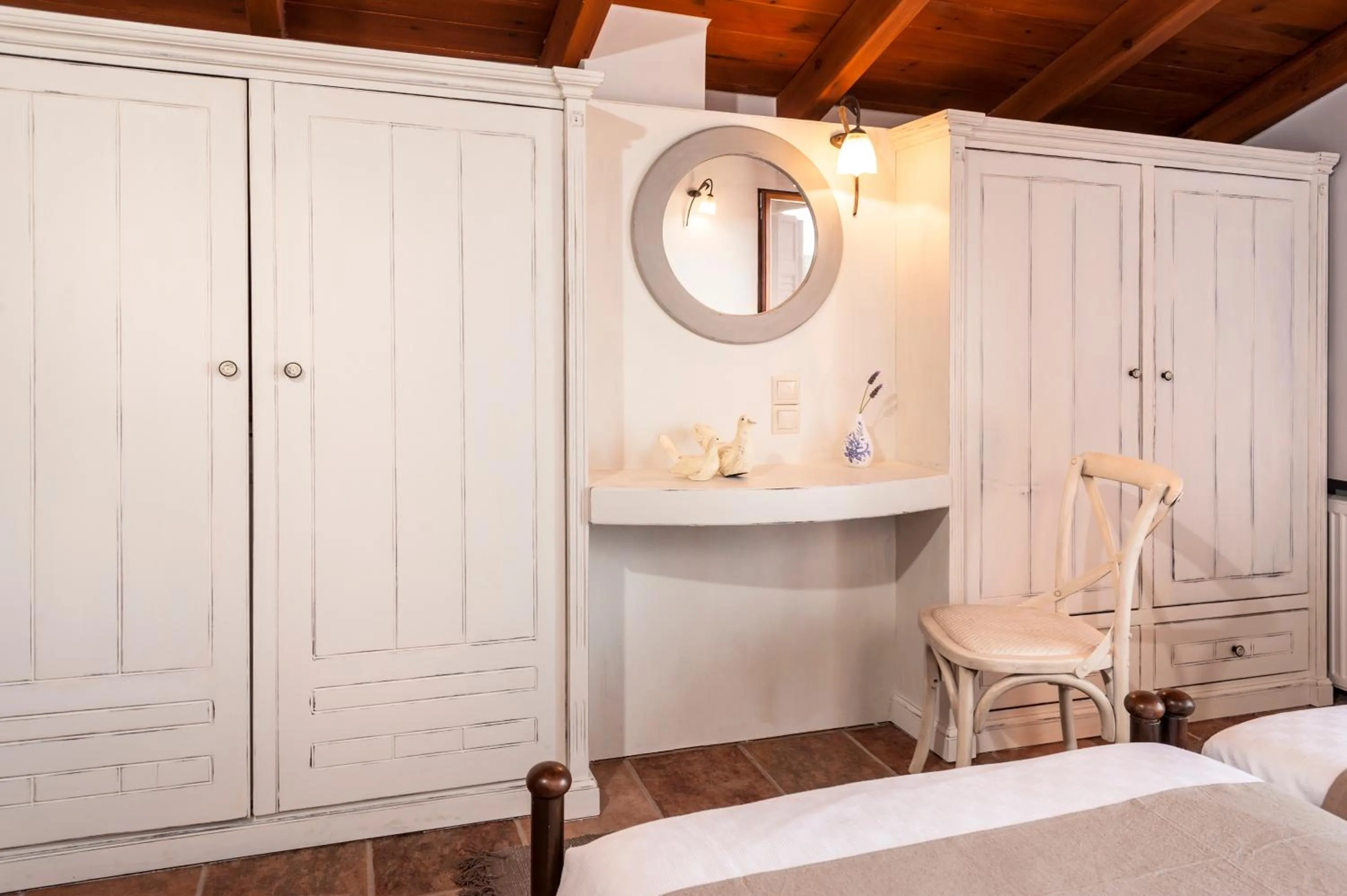 Bedroom, Bed in My Villa Dafni