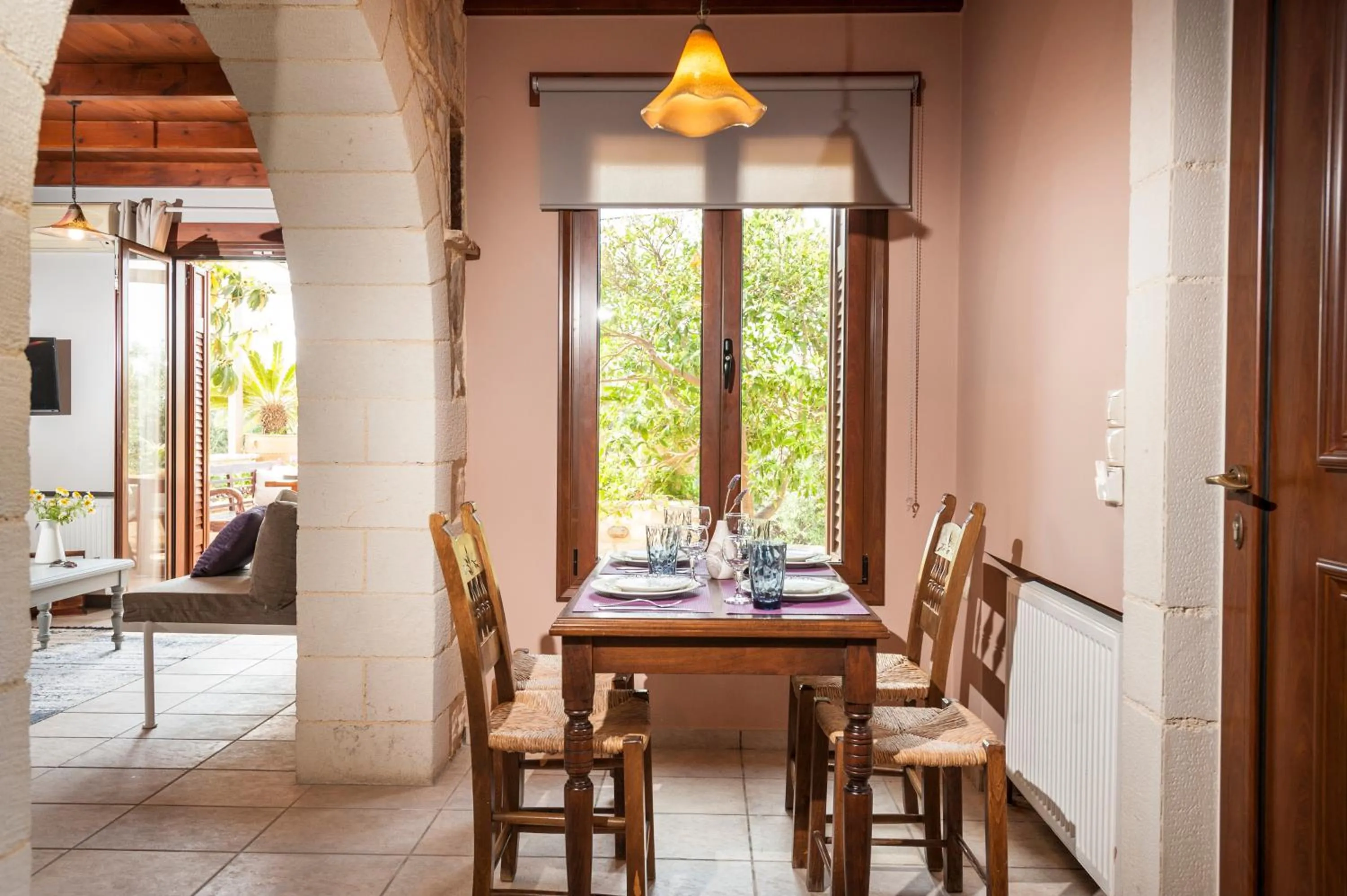 Dining area in My Villa Dafni
