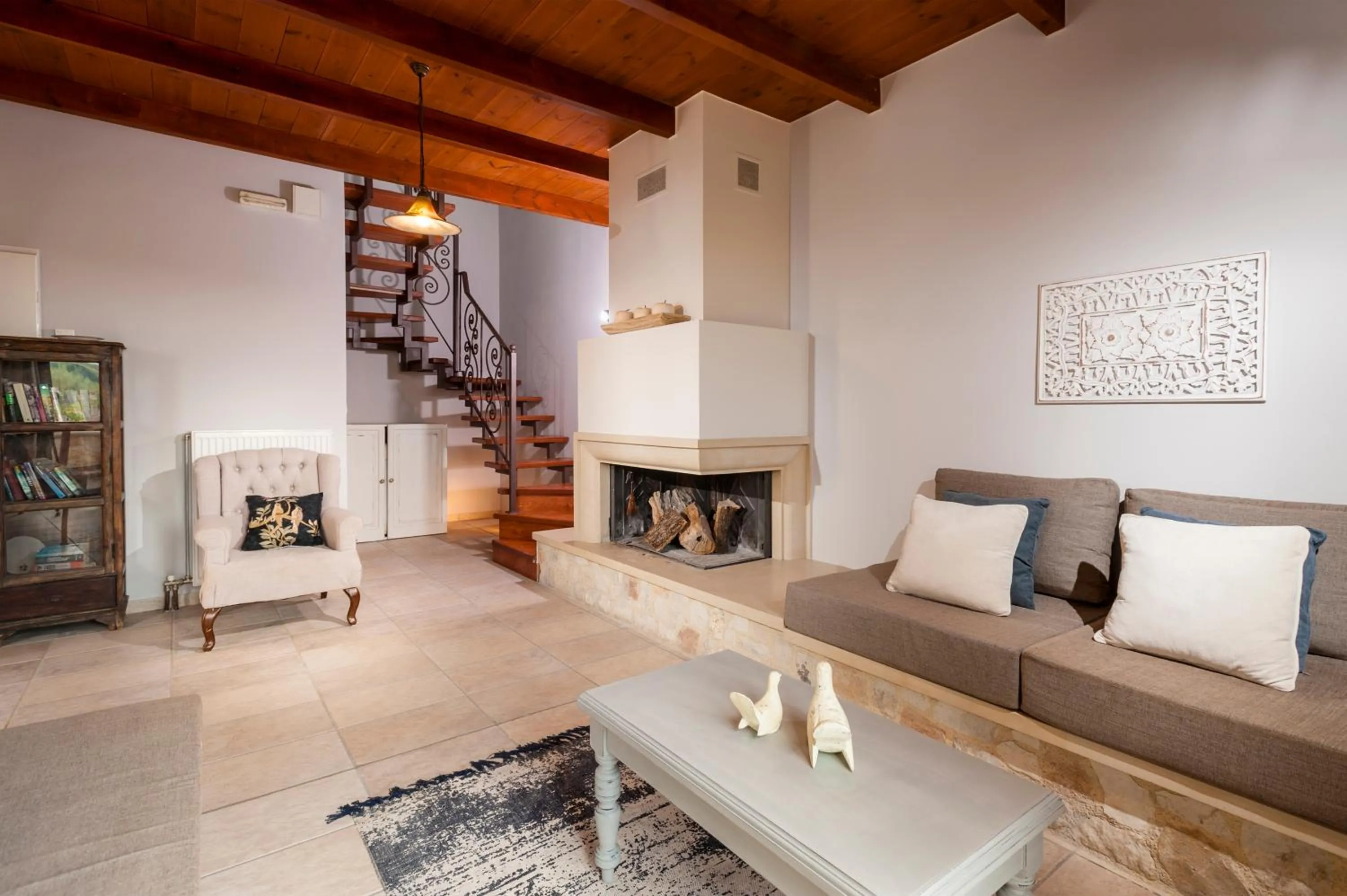Seating area in My Villa Dafni