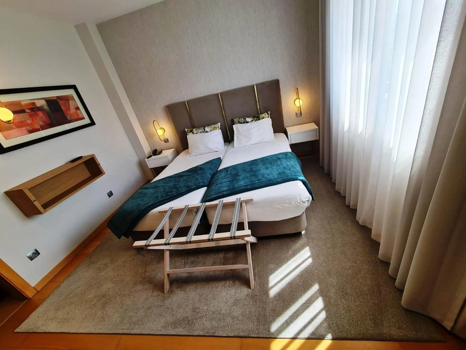 Bedroom, Bed in Hotel Albergaria Borges