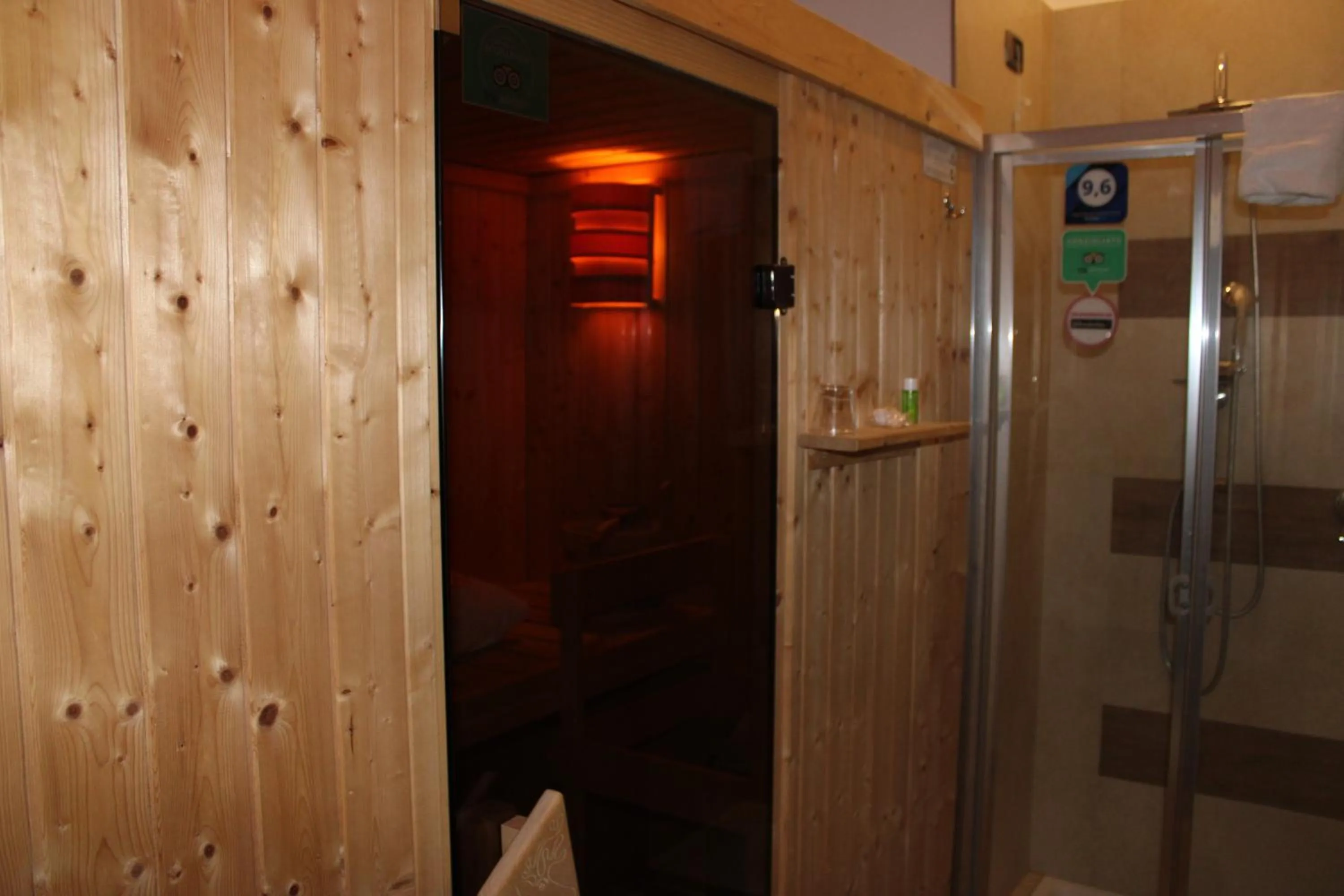 Sauna in Brain Rooms & Suite