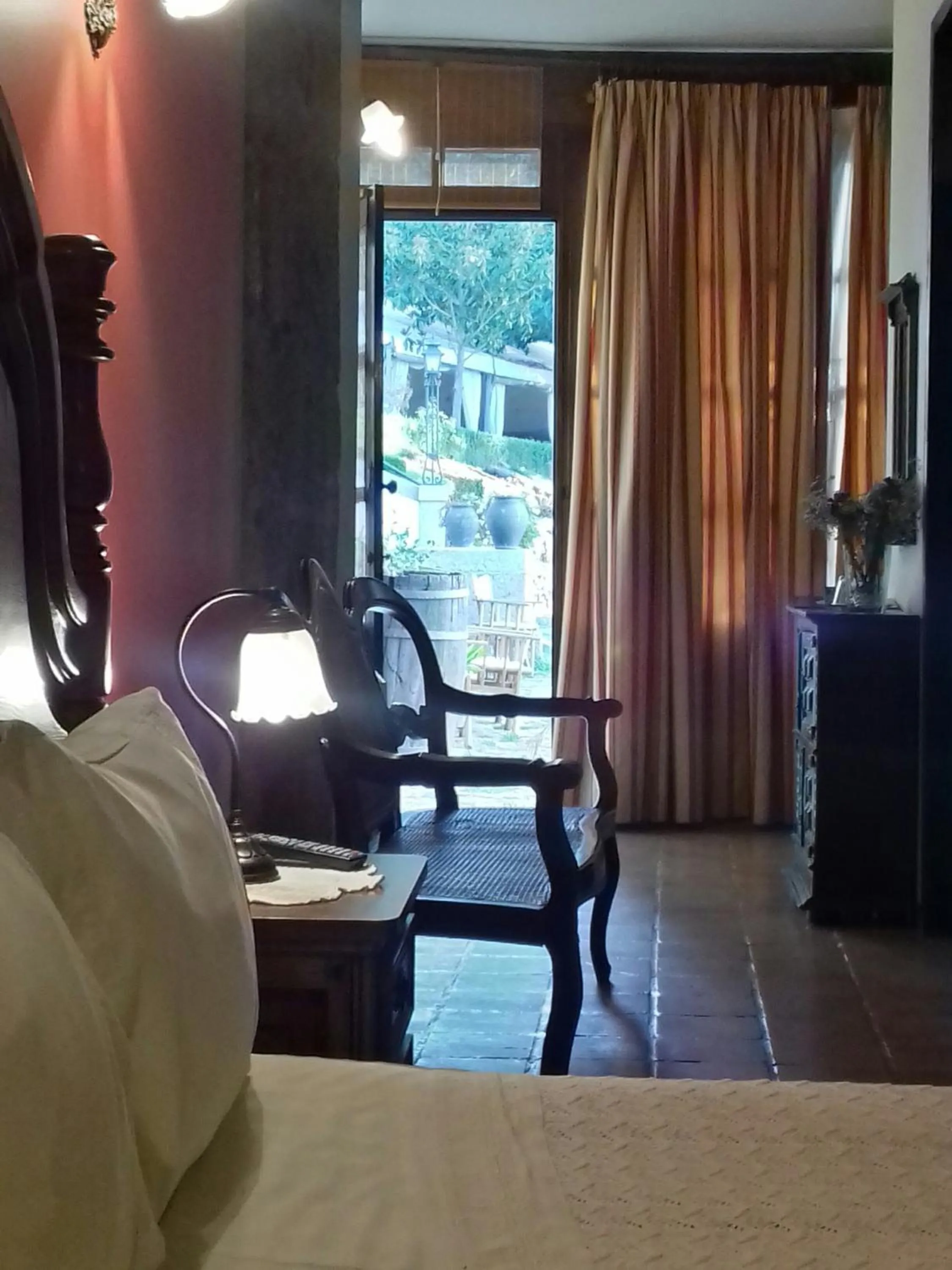 Balcony/Terrace, Bed in Quinta da Mata - Turismo de Habitação