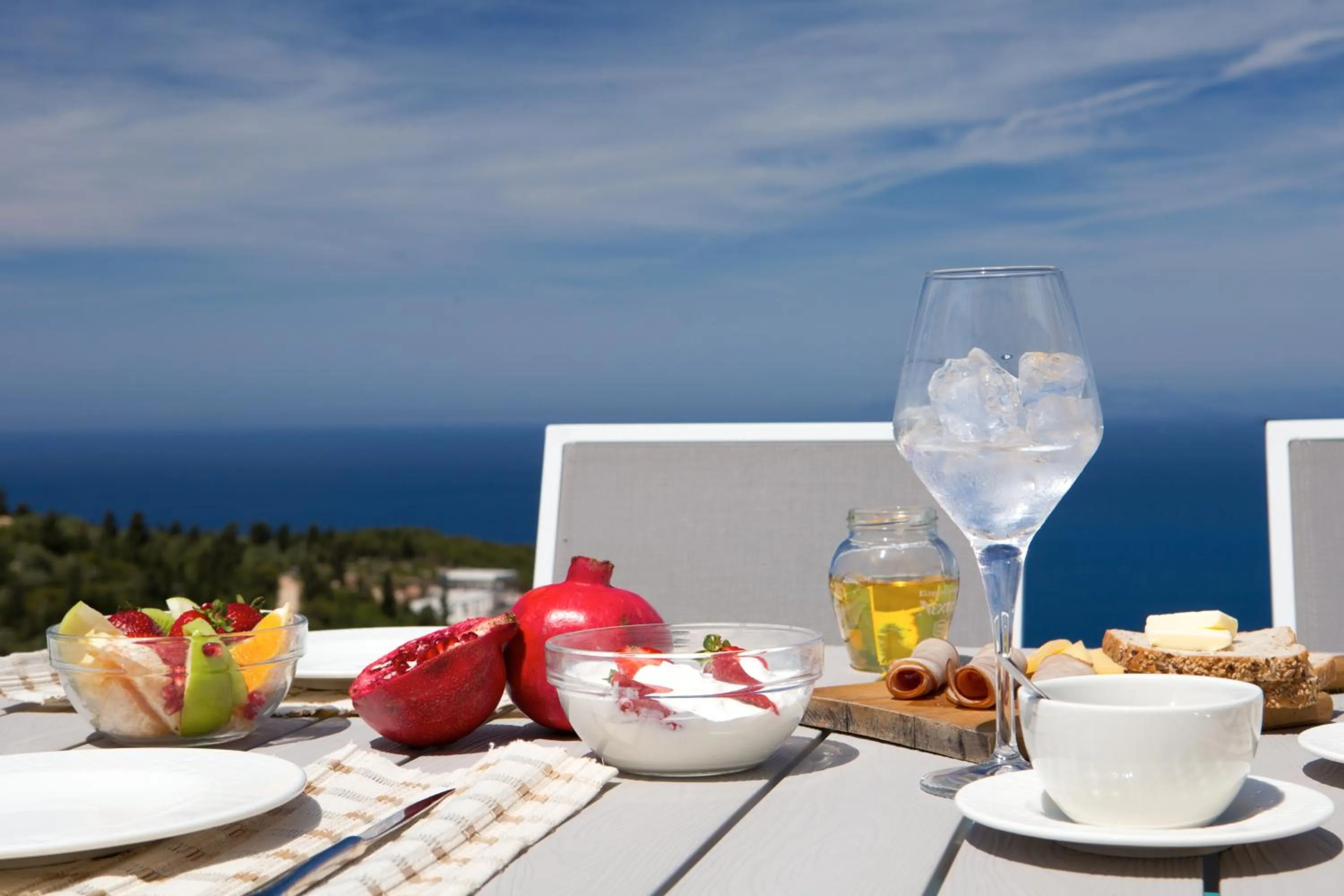 Balcony/Terrace in Ionian Horizon Villas