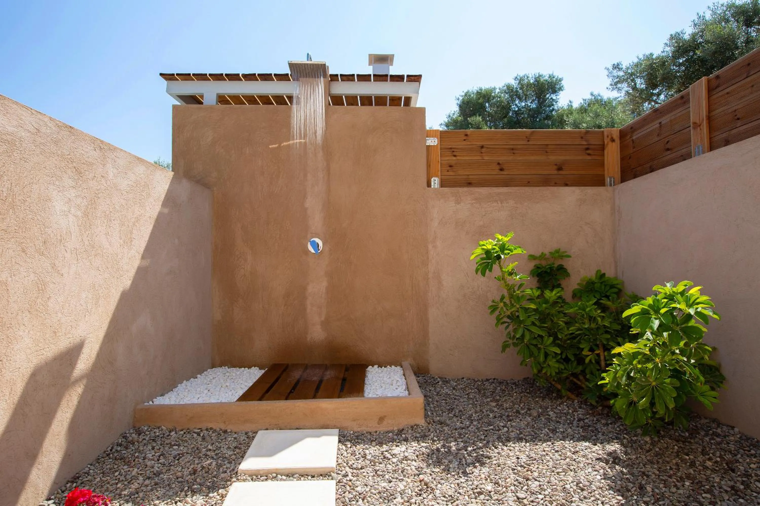 Shower in Ionian Horizon Villas