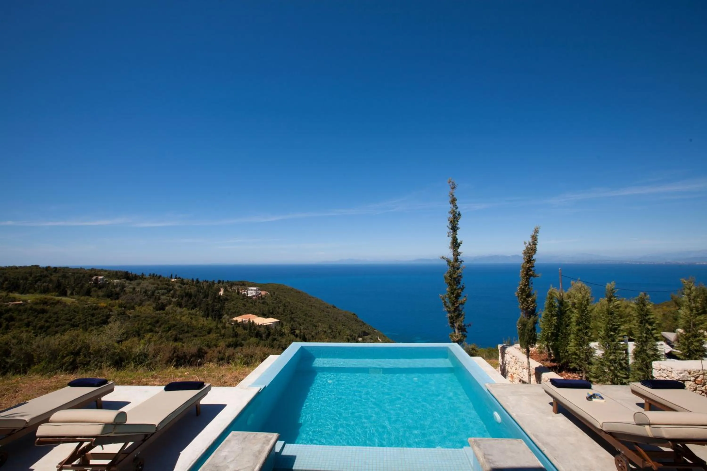 Patio in Ionian Horizon Villas