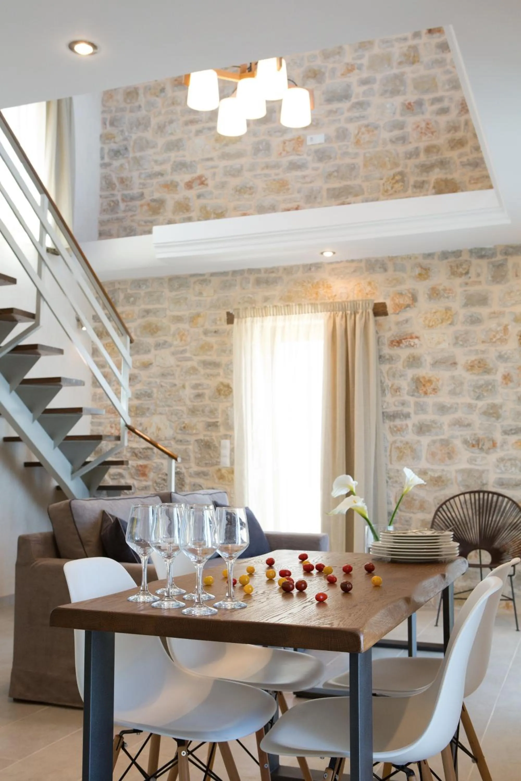 Living room in Ionian Horizon Villas