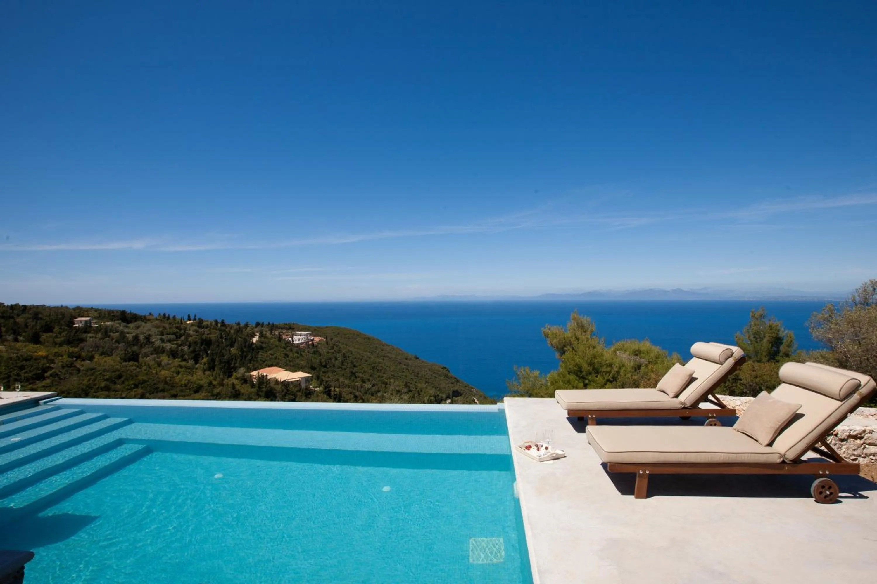 Balcony/Terrace in Ionian Horizon Villas