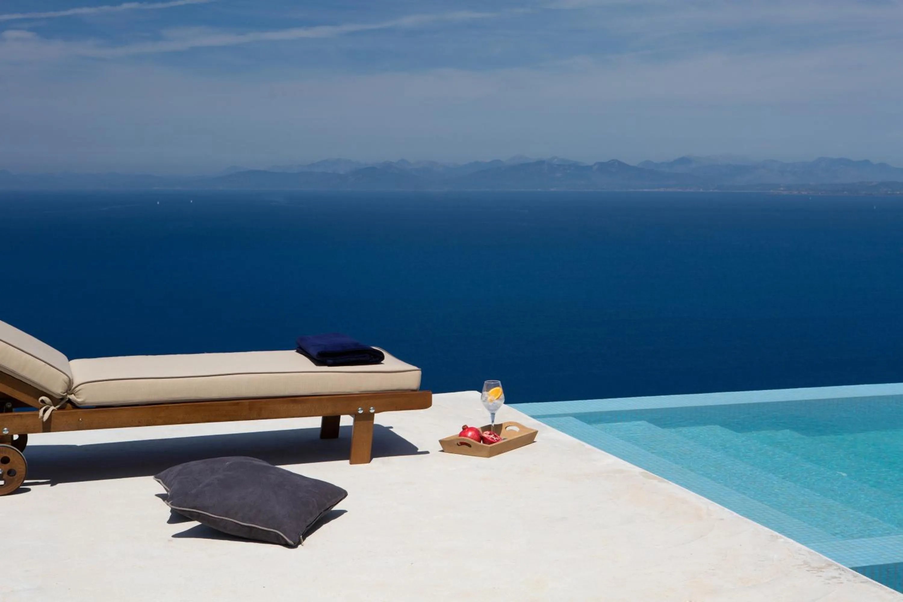 Patio in Ionian Horizon Villas