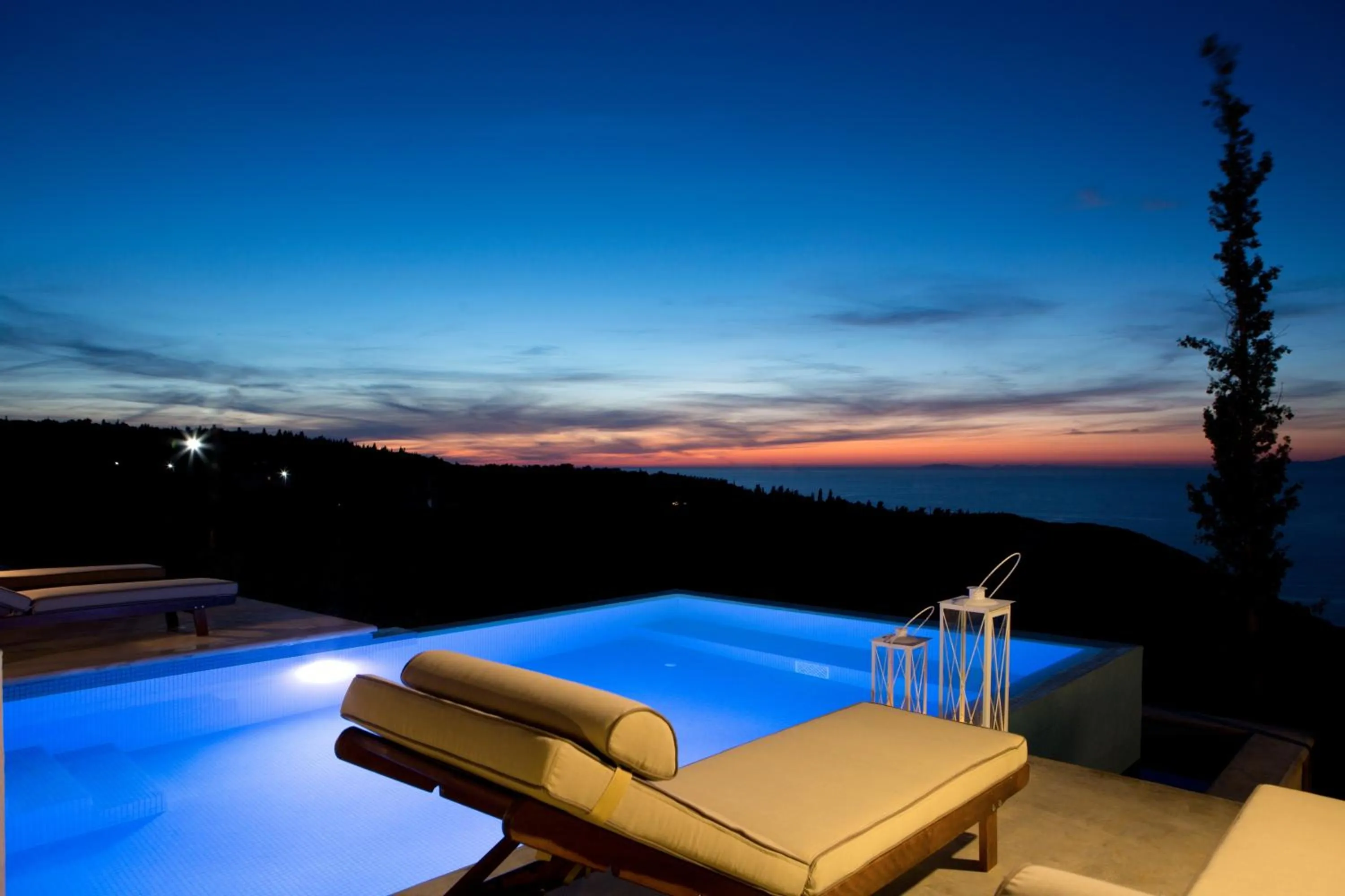 Patio in Ionian Horizon Villas
