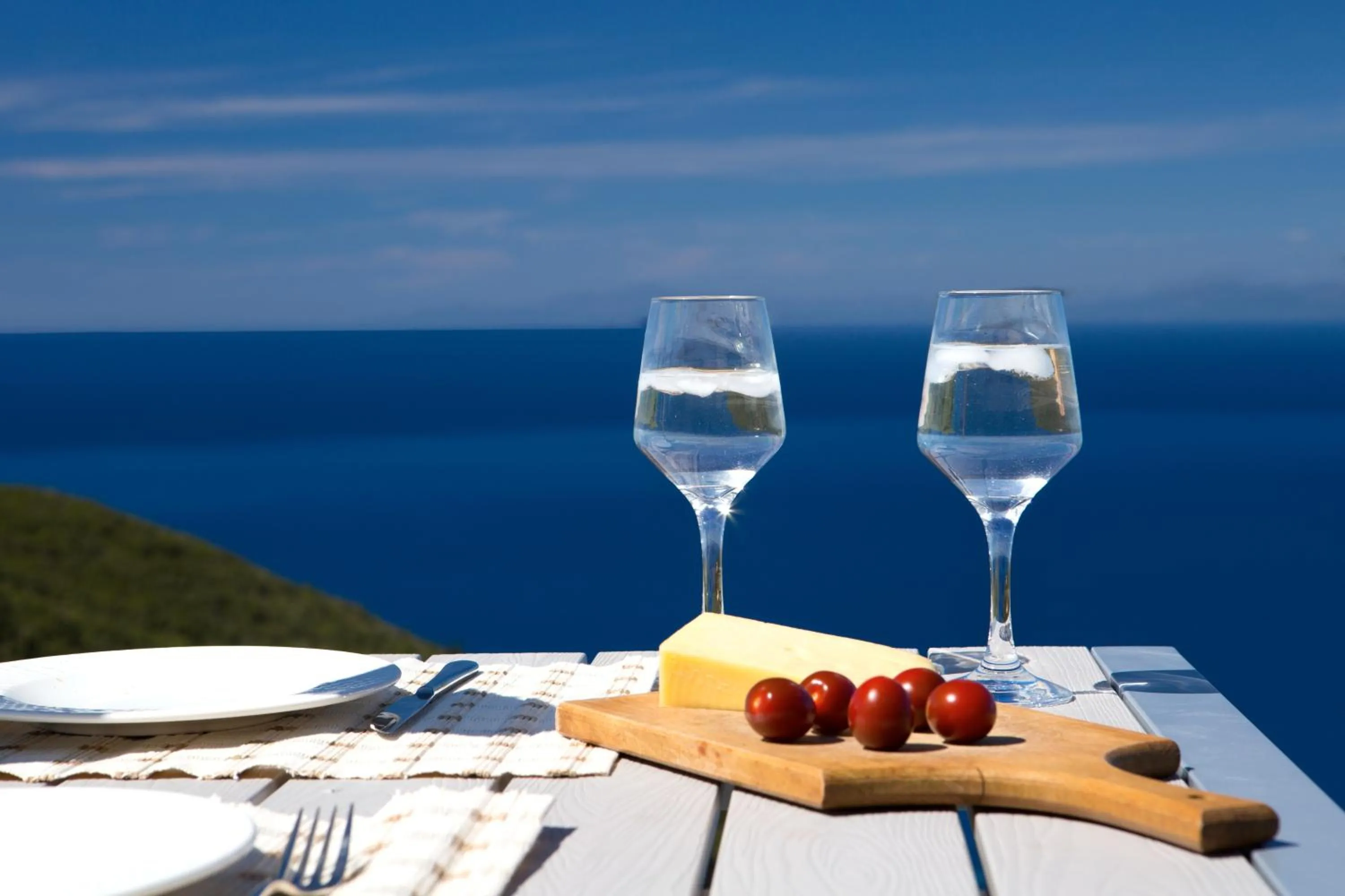 Food close-up in Ionian Horizon Villas