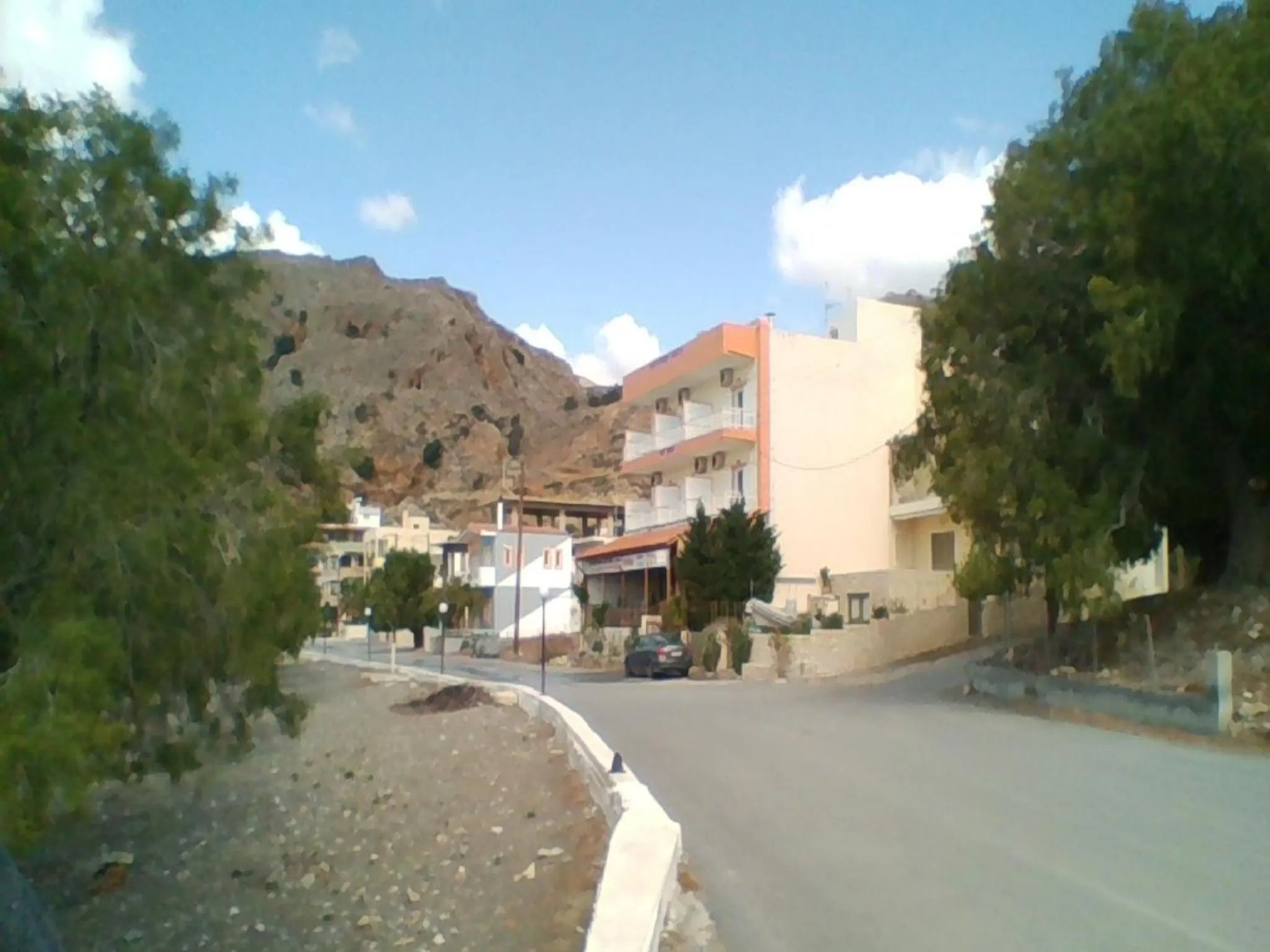 Natural landscape in Apollon