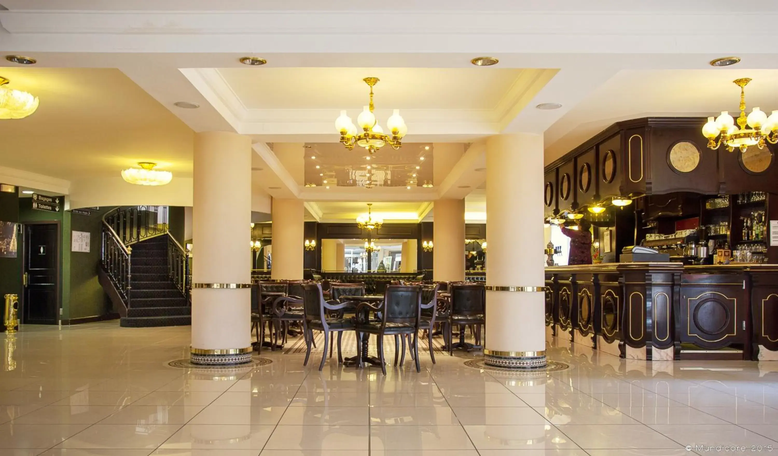 Lobby or reception in Hôtel Christ Roi Lobby or reception in Hôtel Christ Roi