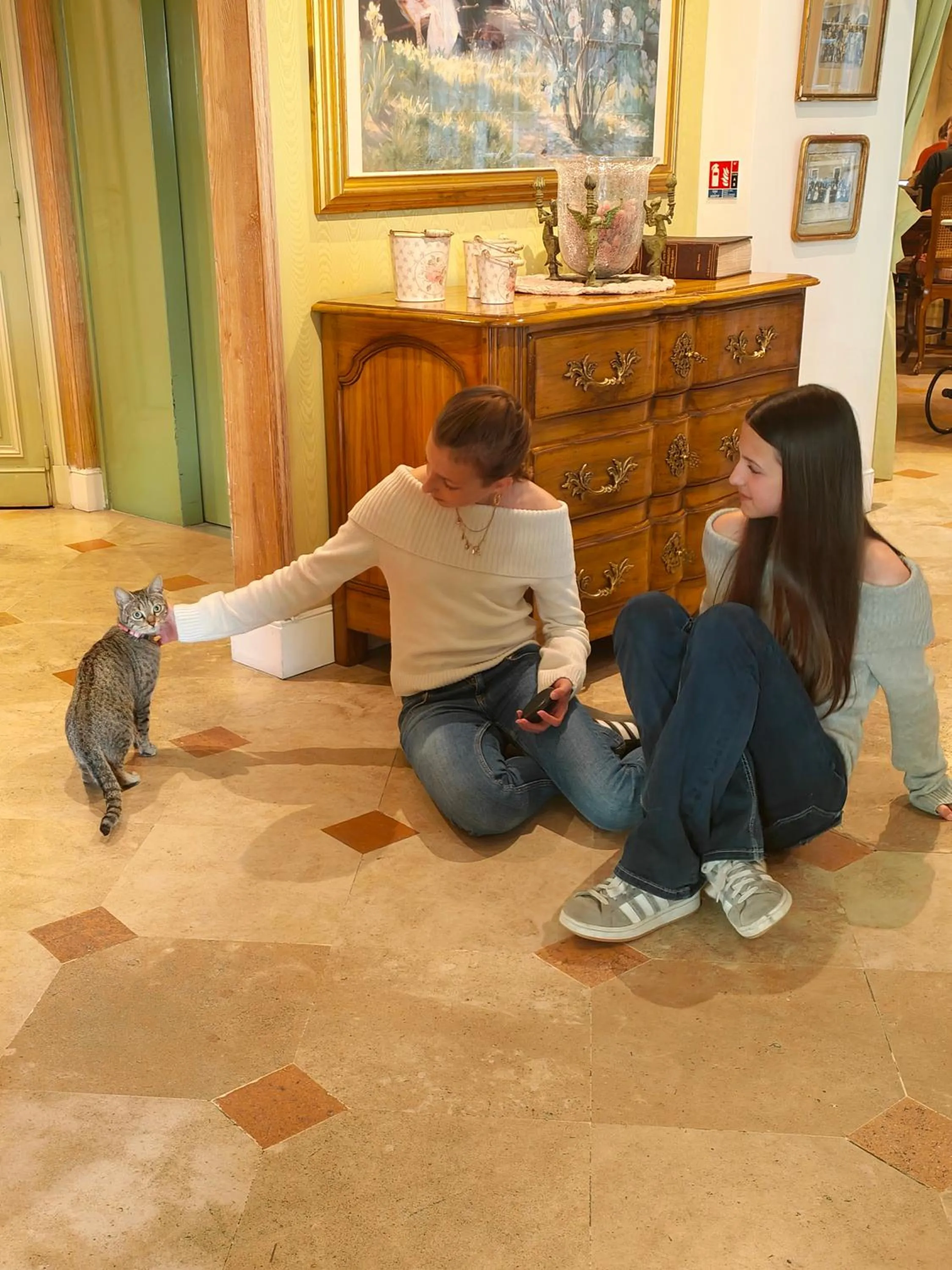 Living room in Le Relais Médicis