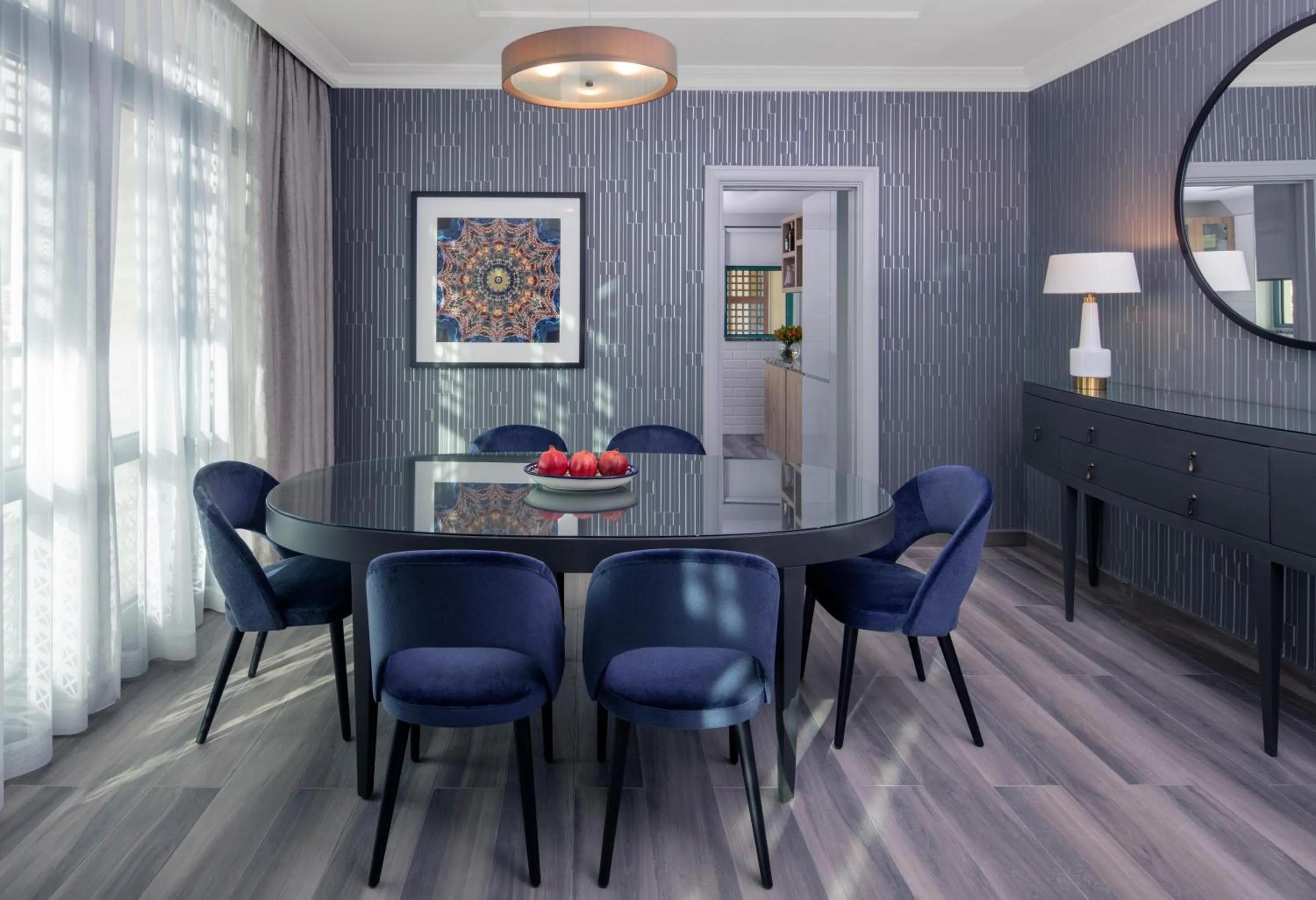 Dining area in Grand Hyatt Amman Residences