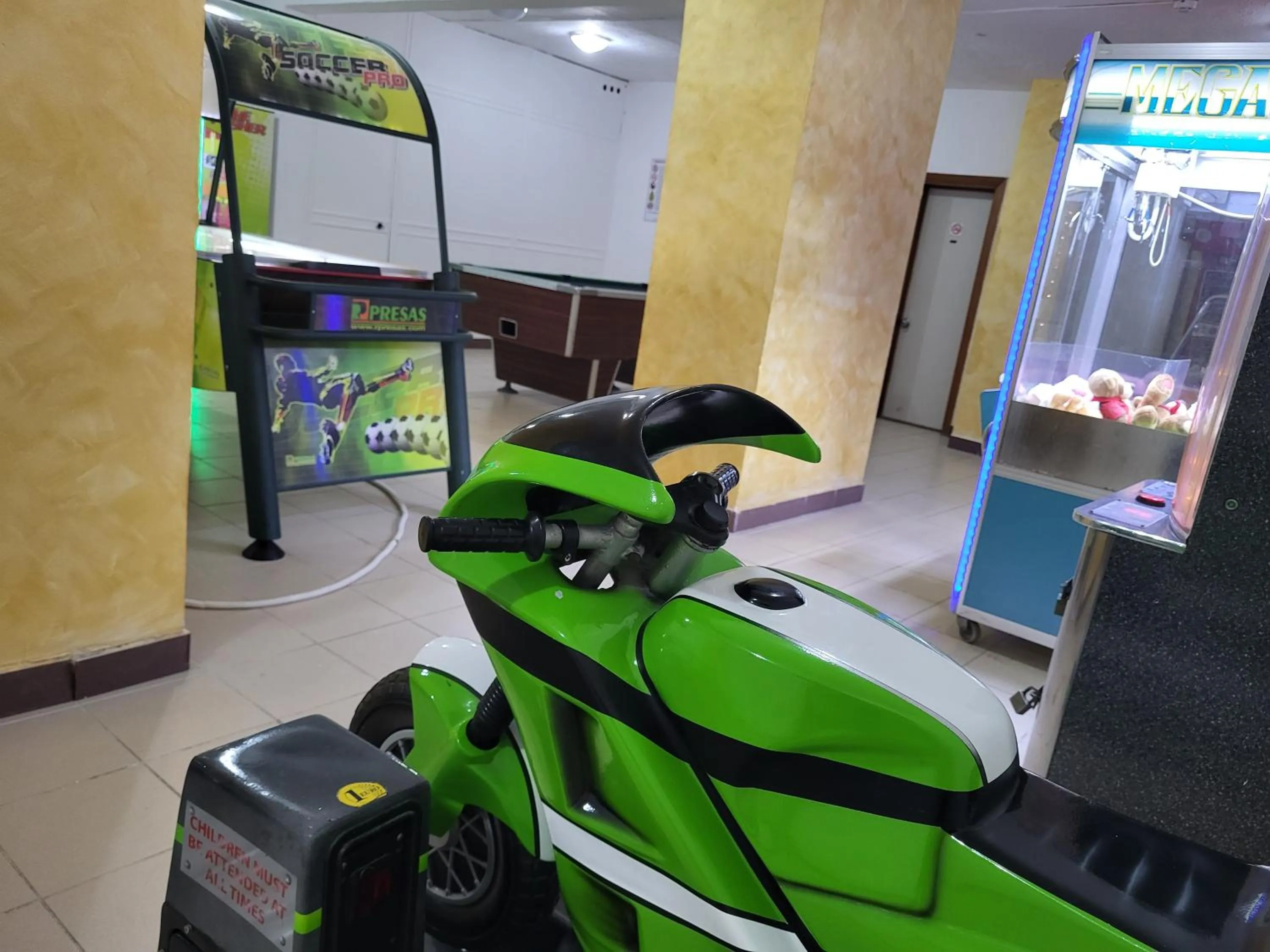 Game Room in Topaz Hotel