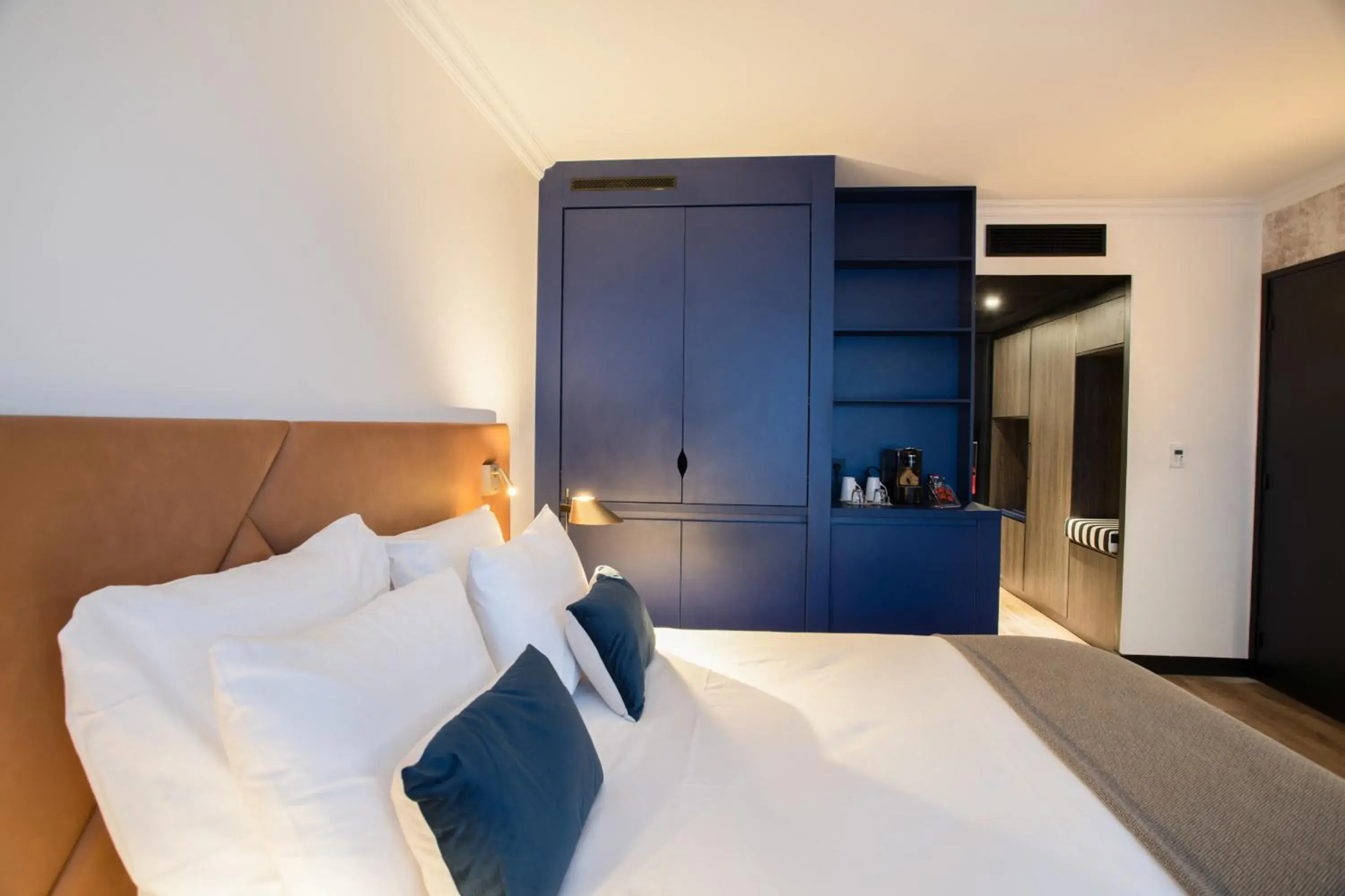 Bed in Appart'City Collection Genève Aéroport - Ferney Voltaire Bed in Appart'City Collection Genève Aéroport - Ferney Voltaire