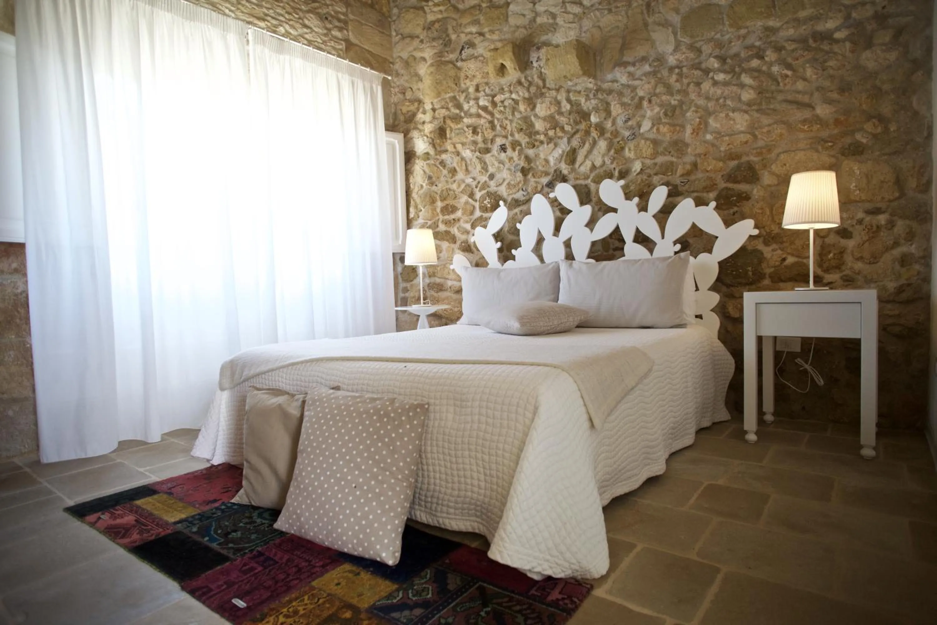 Bed in Don Agostino Relais Masseria