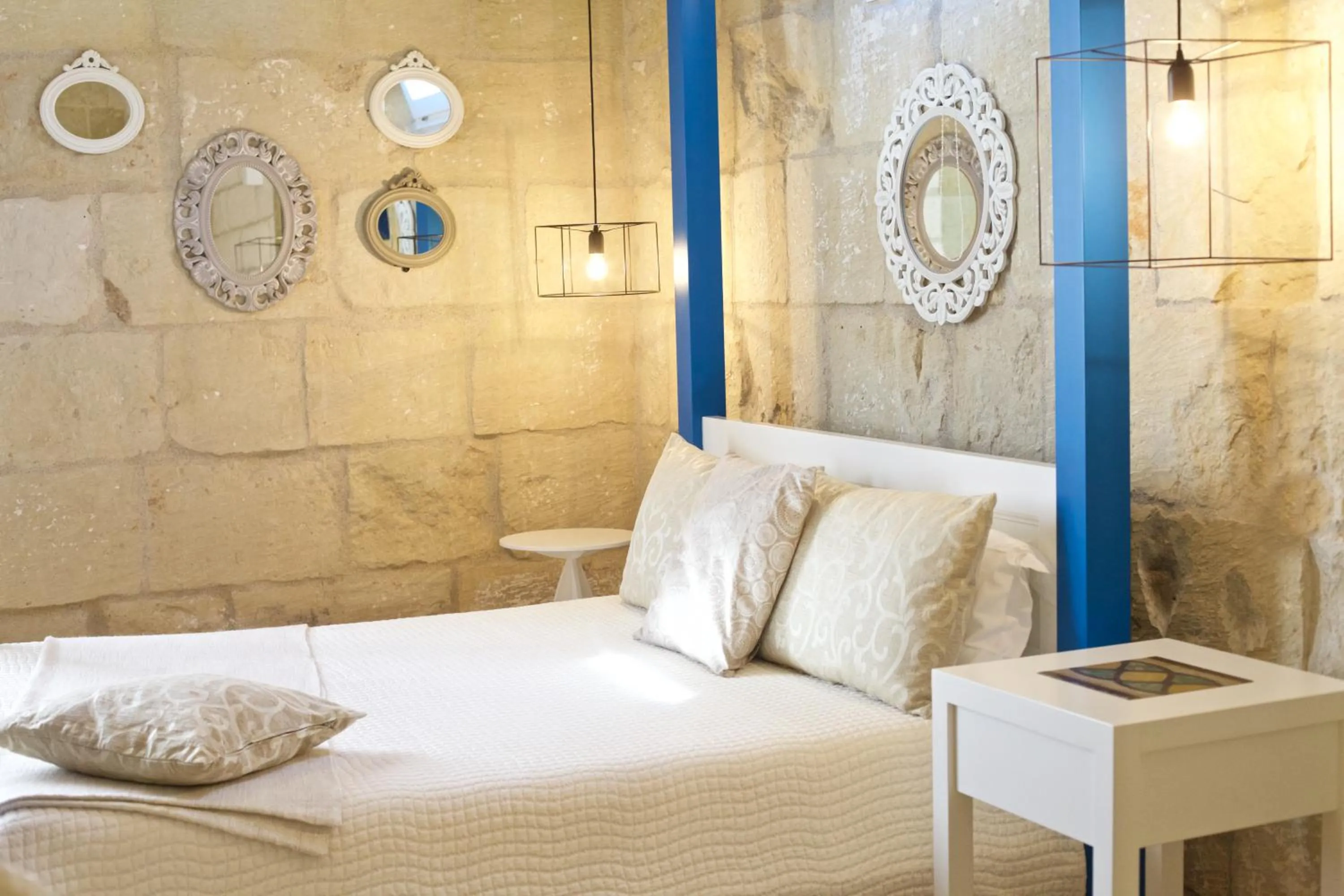 Bed in Don Agostino Relais Masseria