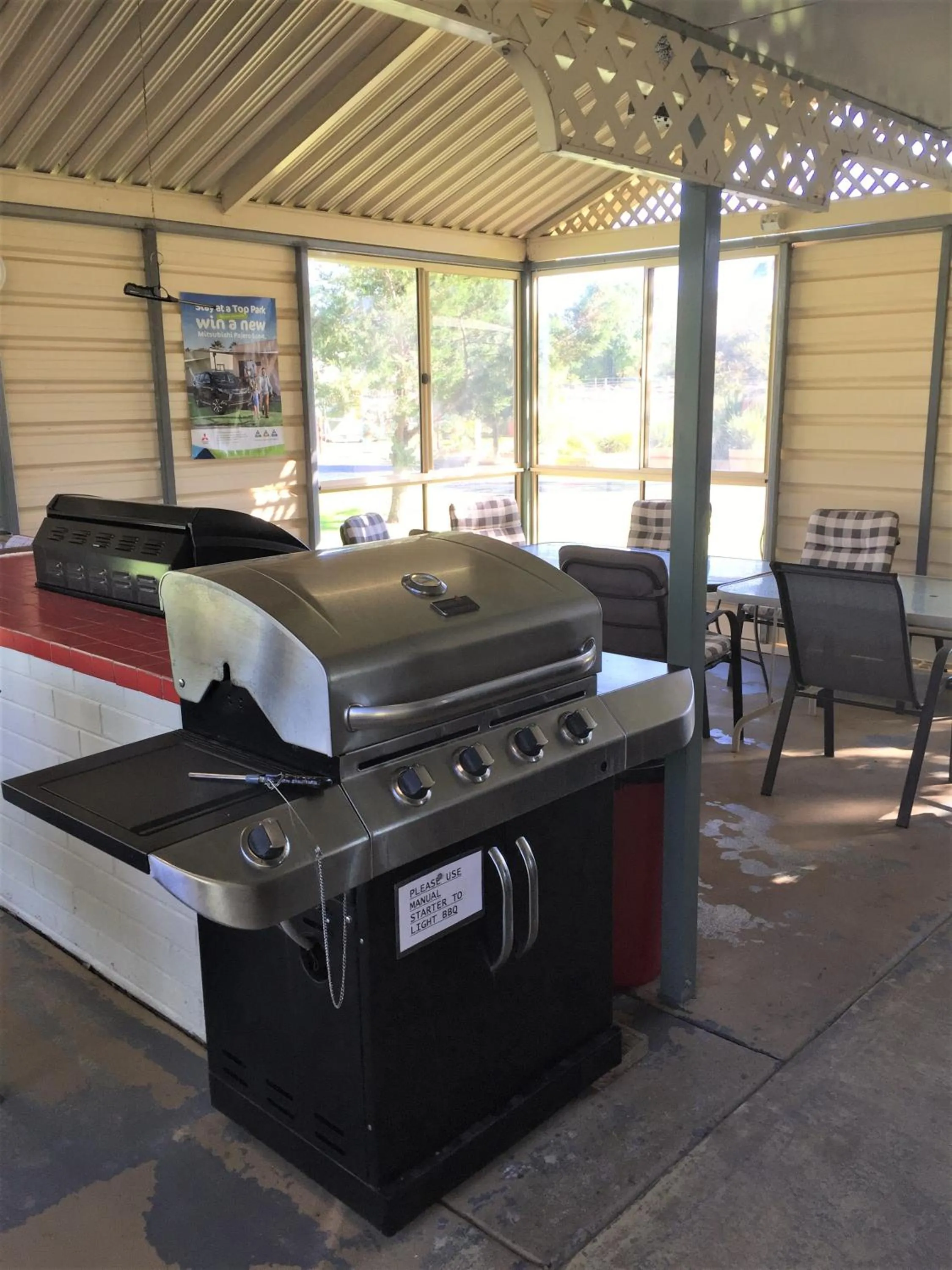 BBQ facilities in Junee Tourist Park