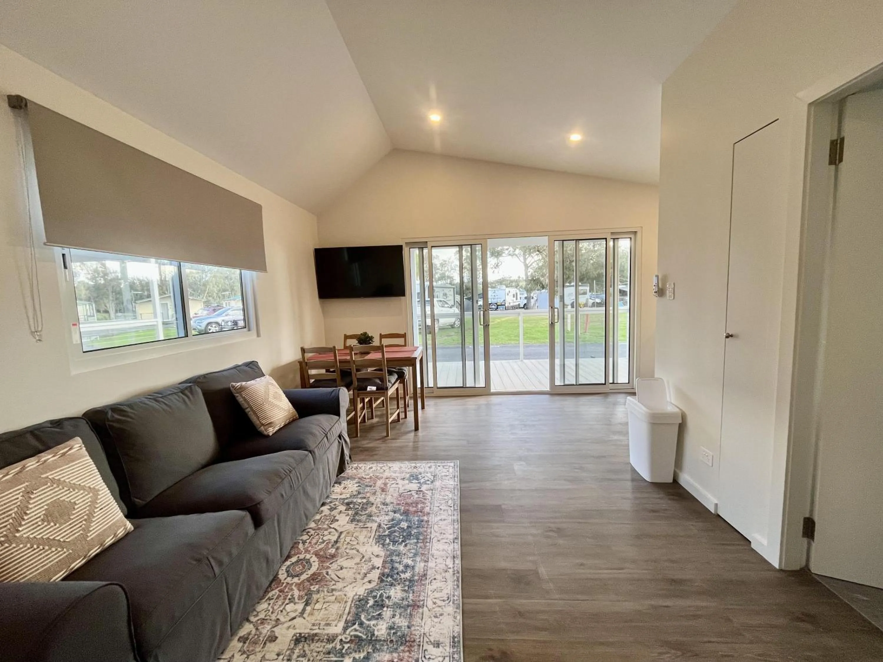 Living room in Junee Tourist Park