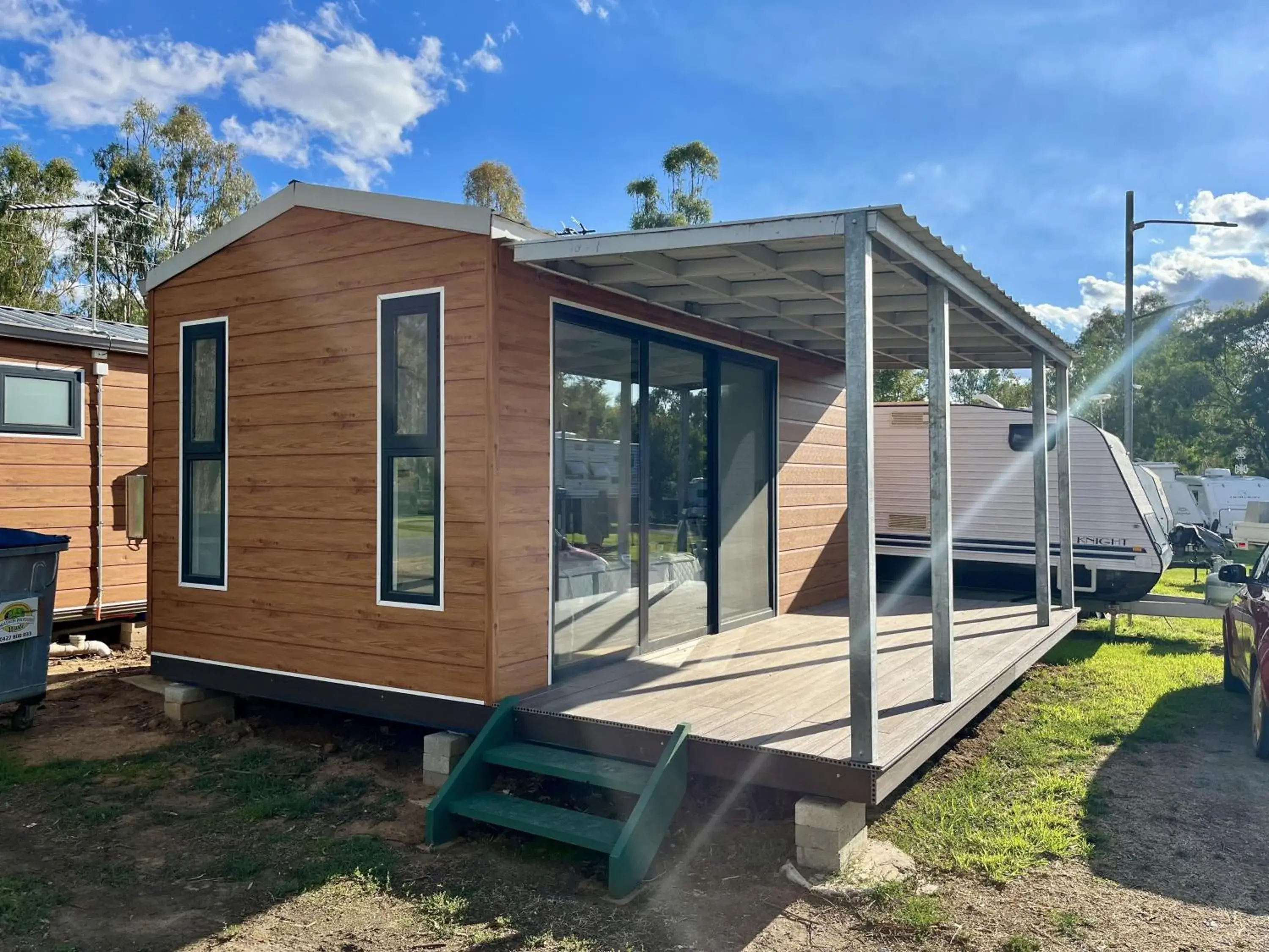 Budget Double Room in Junee Tourist Park Budget Double Room in Junee Tourist Park