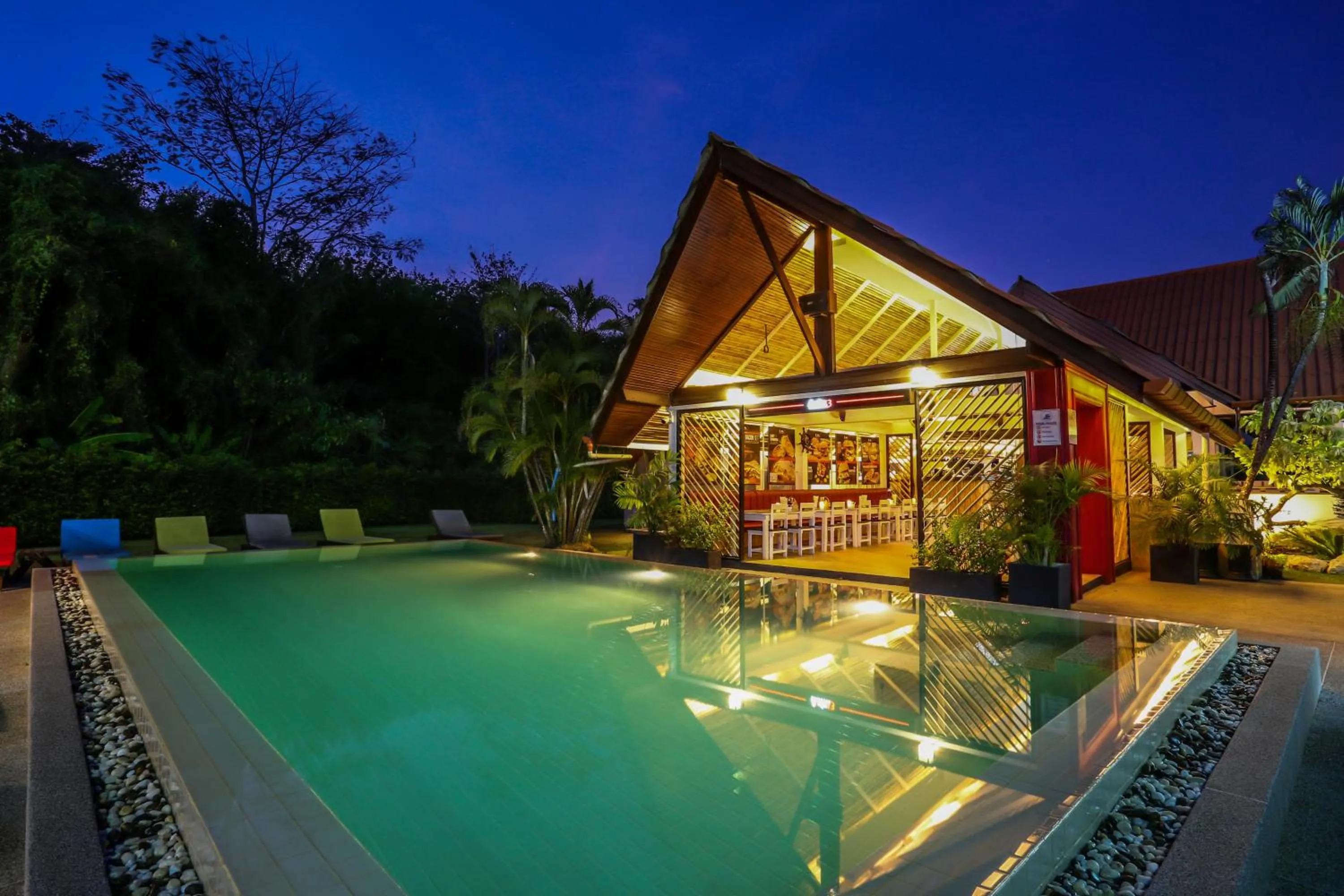 Swimming pool in Naiharn Beach Resort - SHA Plus Extra